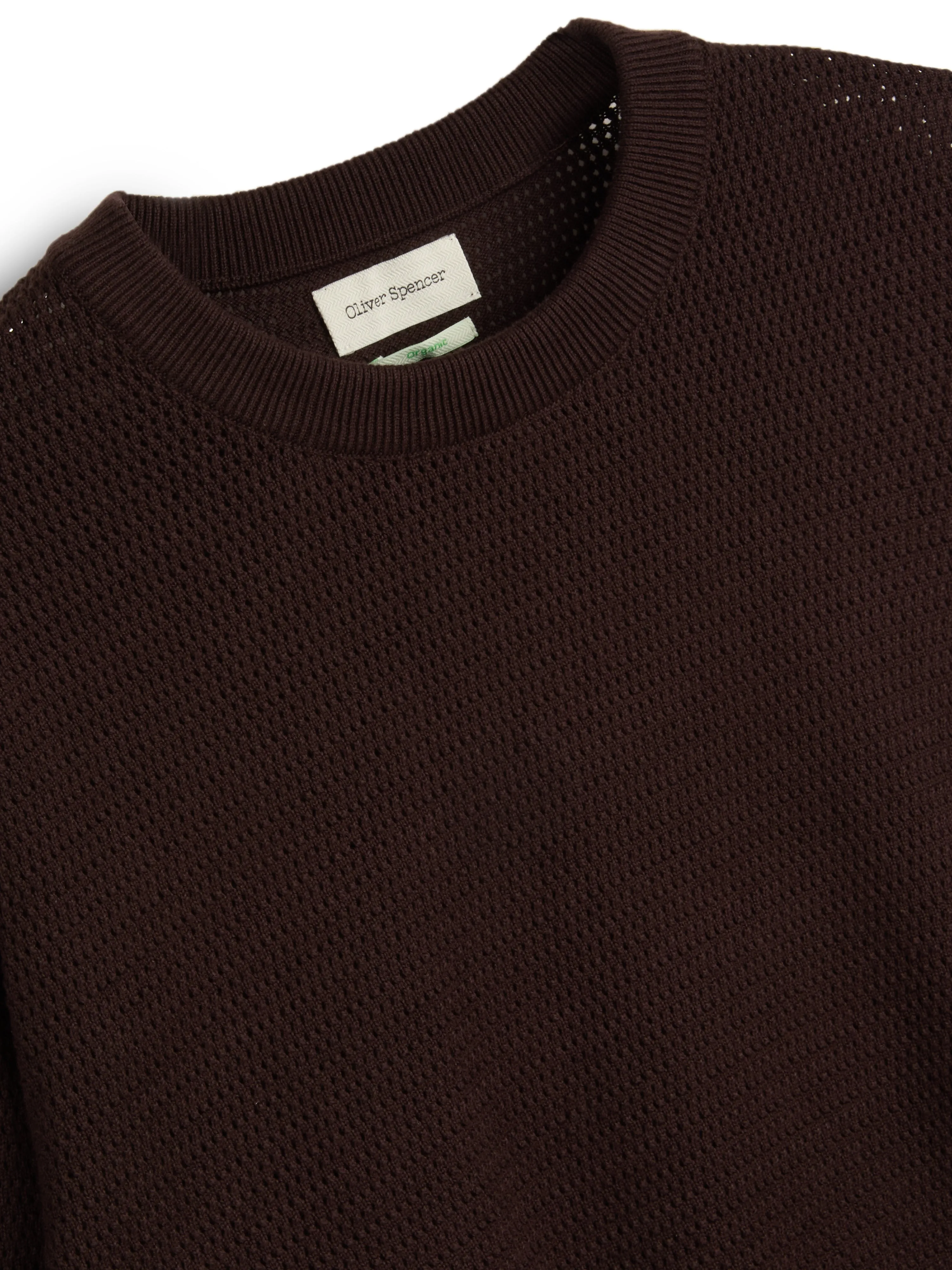 Blenheim Jumper Nicholson Brown sold by Oliver Spencer product image thumbnail 2
