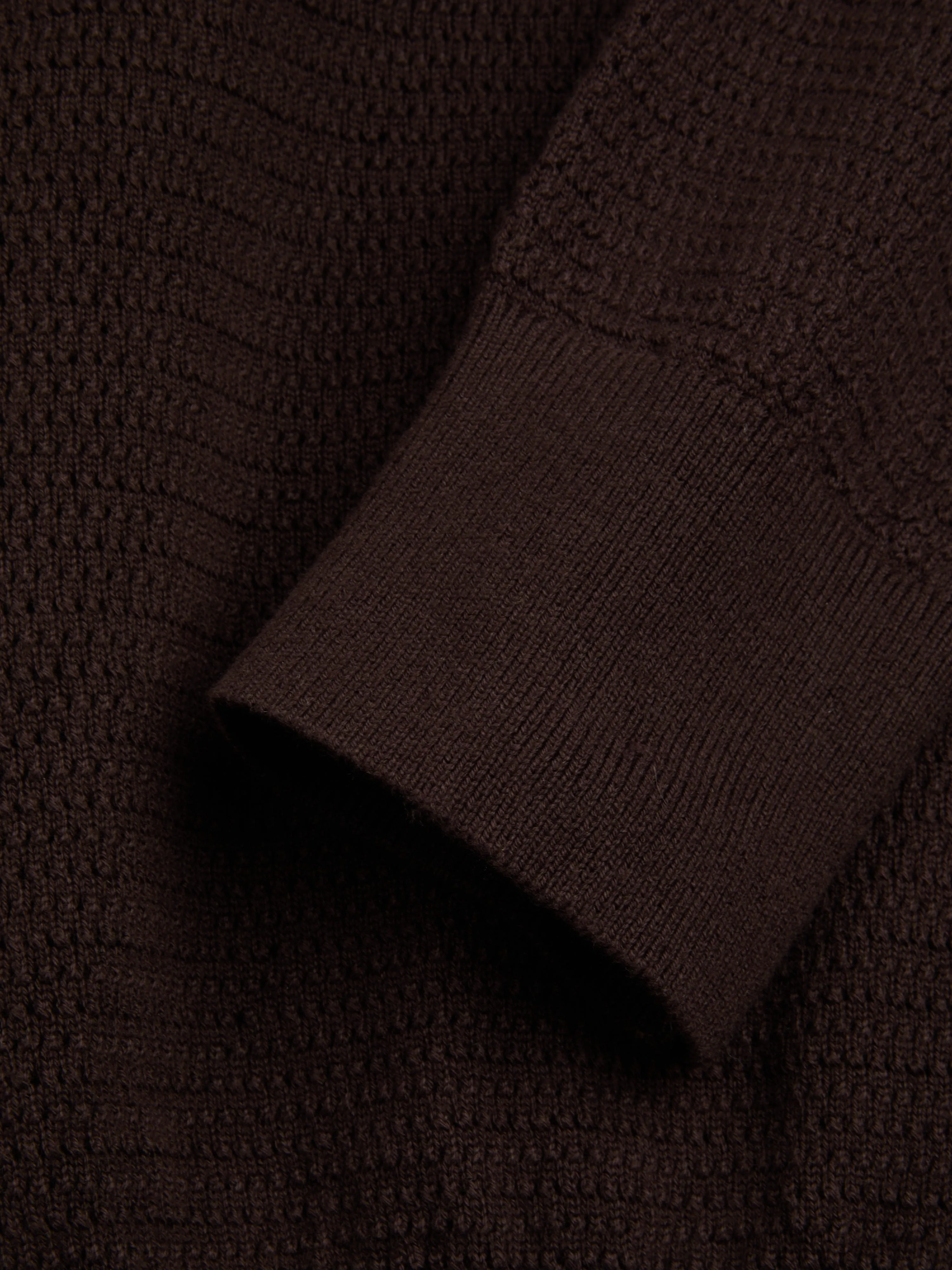 Blenheim Jumper Nicholson Brown sold by Oliver Spencer product image thumbnail 3