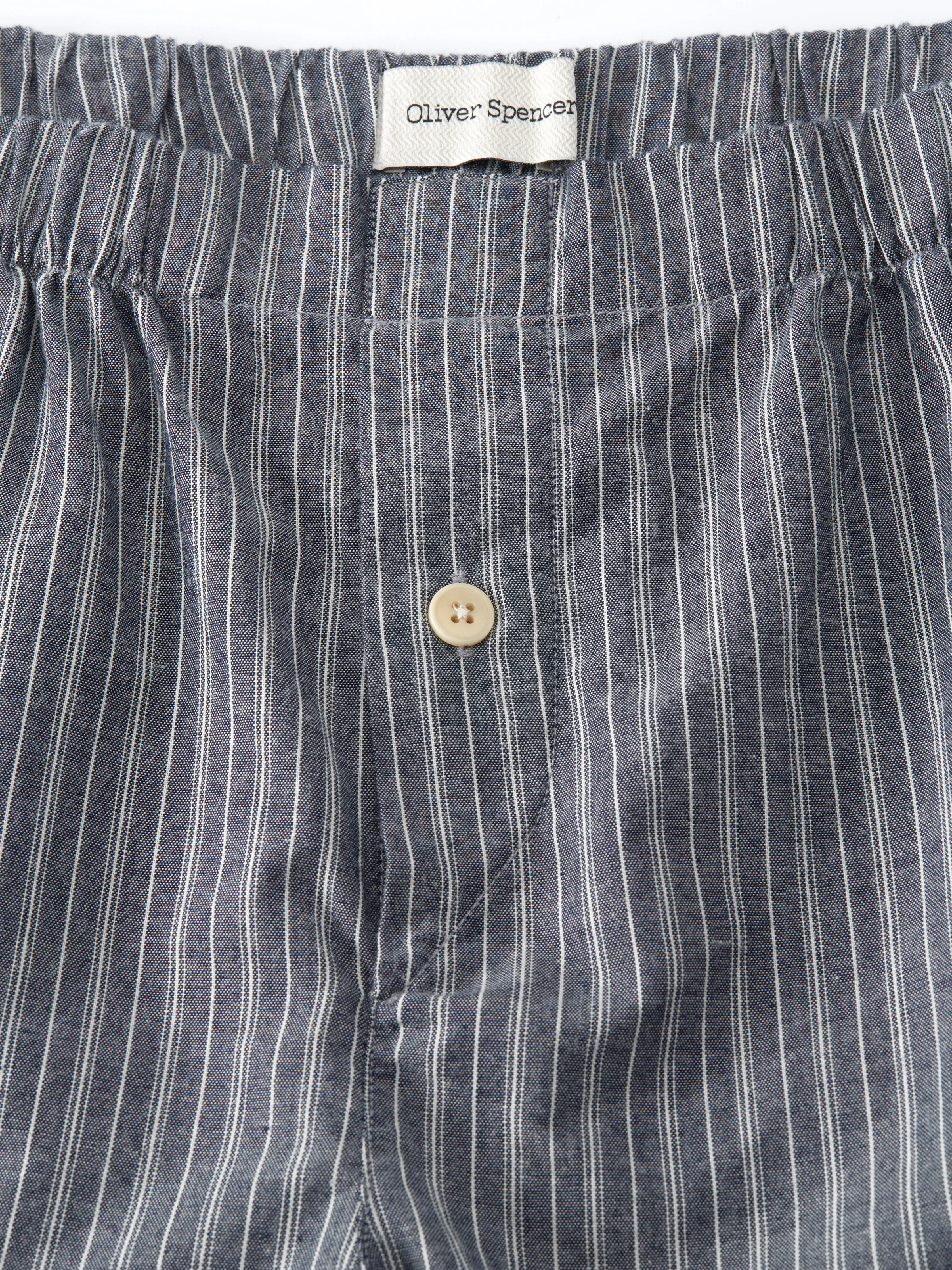 Boxer Shorts Lea Navy sold by Oliver Spencer product image thumbnail 2