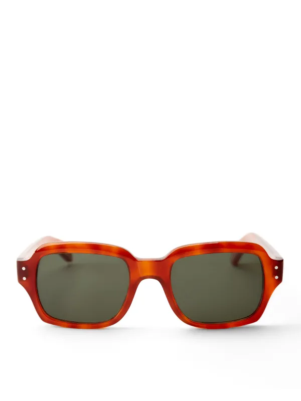 Cubitts x Oliver Spencer Conduit Sunglasses Amber Tortoiseshell sold by Oliver Spencer