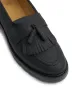 Solovair x Oliver Spencer Black Greasy Leather Tassel Loafer sold by Oliver Spencer
