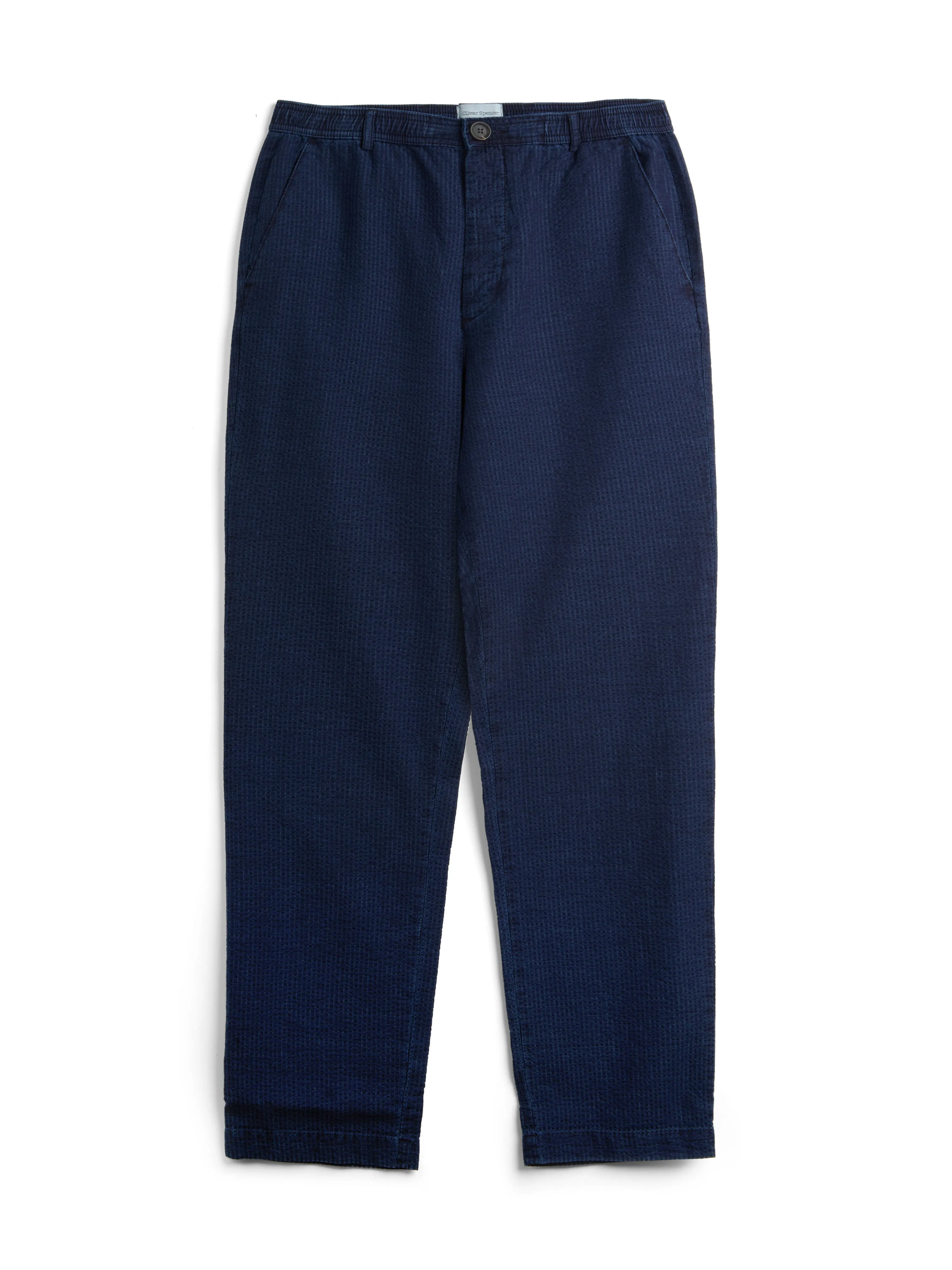 Drawstring Trousers Bateman Indigo sold by Oliver Spencer