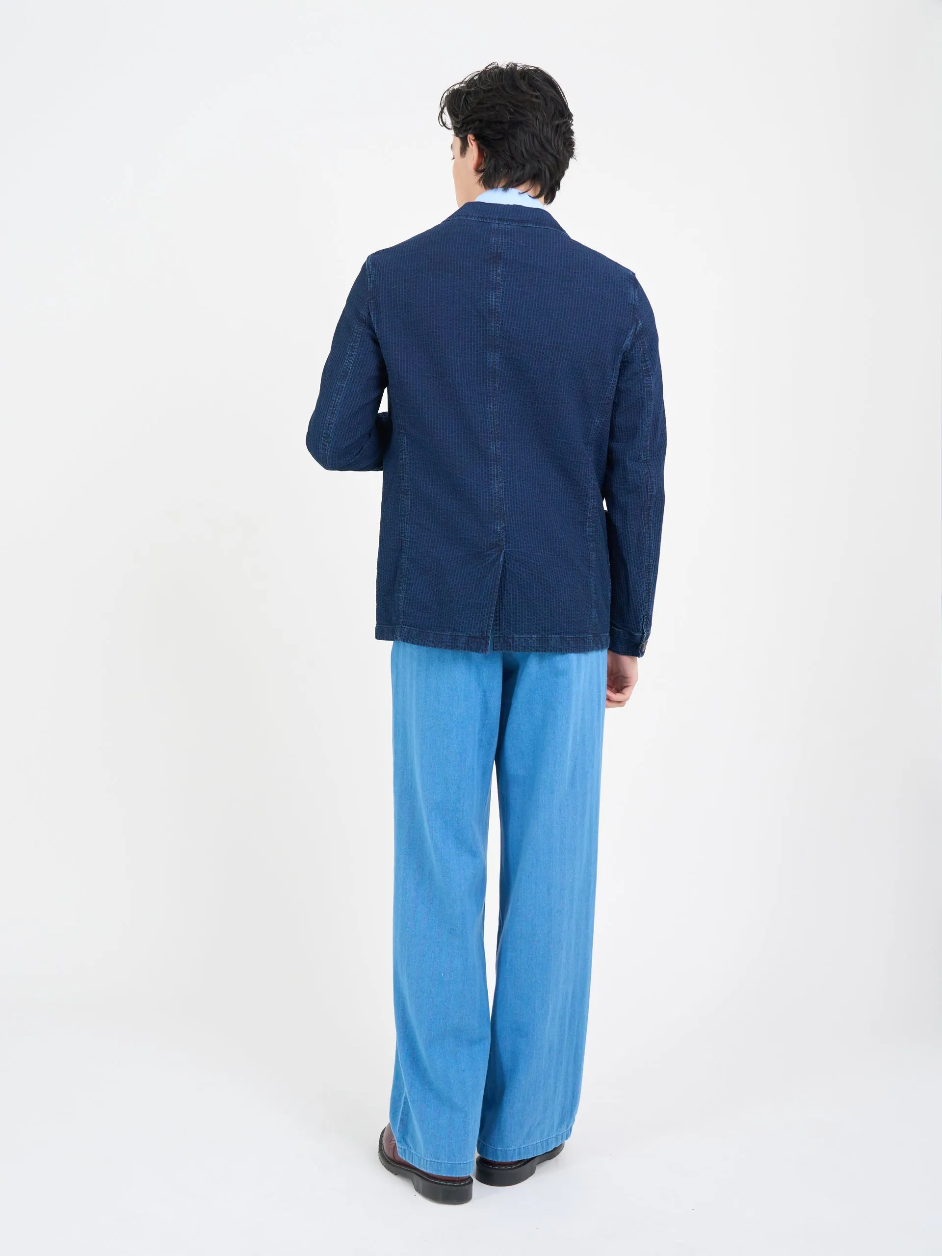 Laurel Jacket Waterford Indigo sold by Oliver Spencer product image thumbnail 3