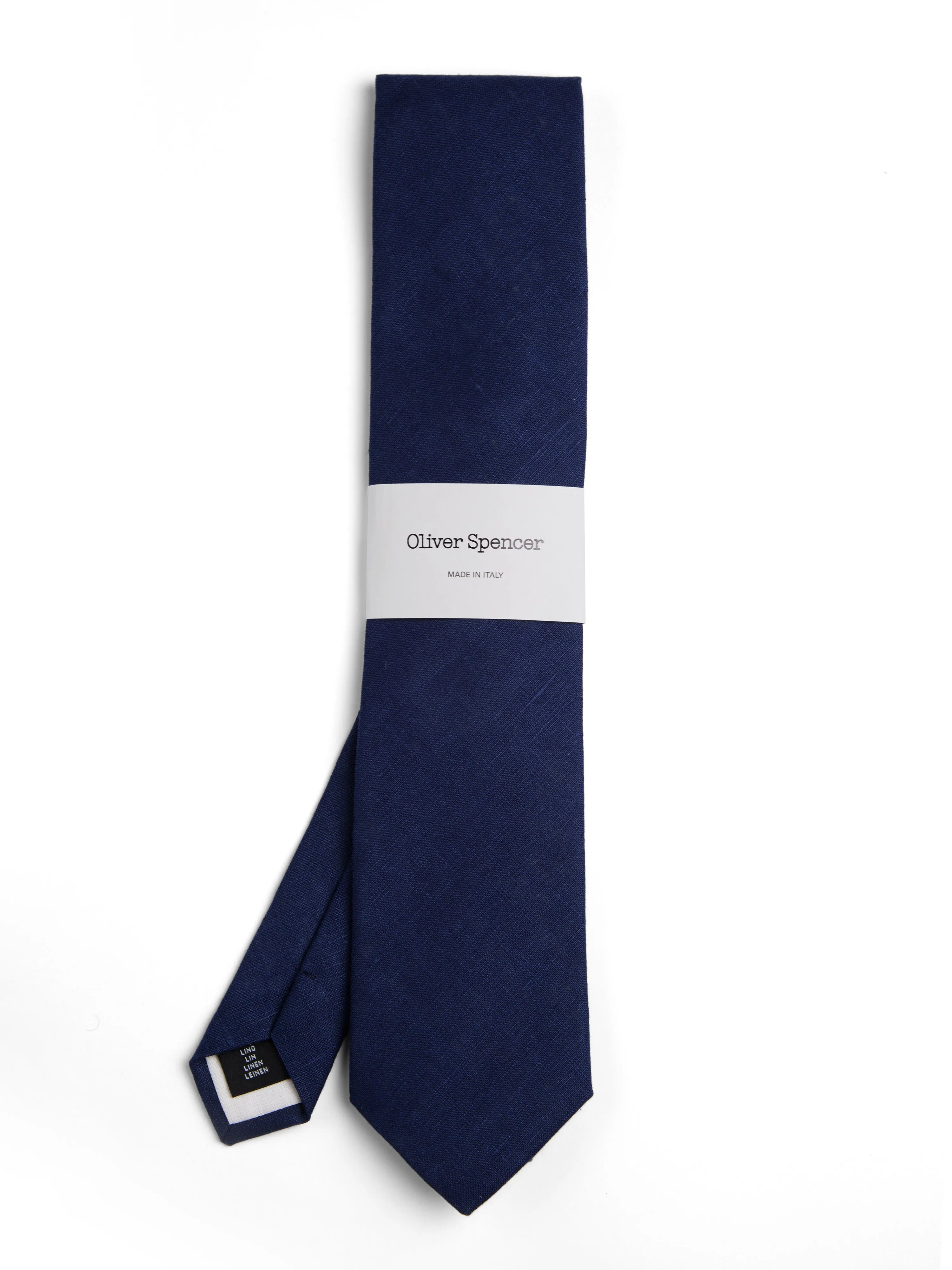 Tie Bridford Navy sold by Oliver Spencer