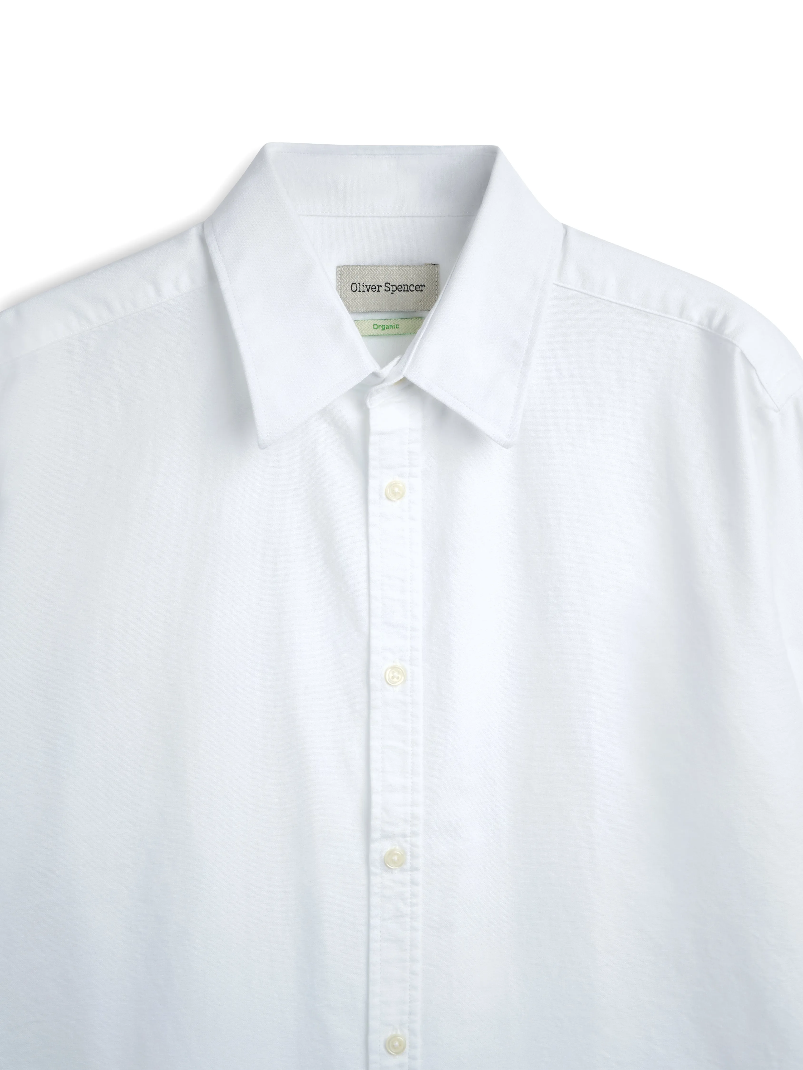 Conduit Classic Shirt Brecon White (Double Button Cuff) sold by Oliver Spencer product image thumbnail 2