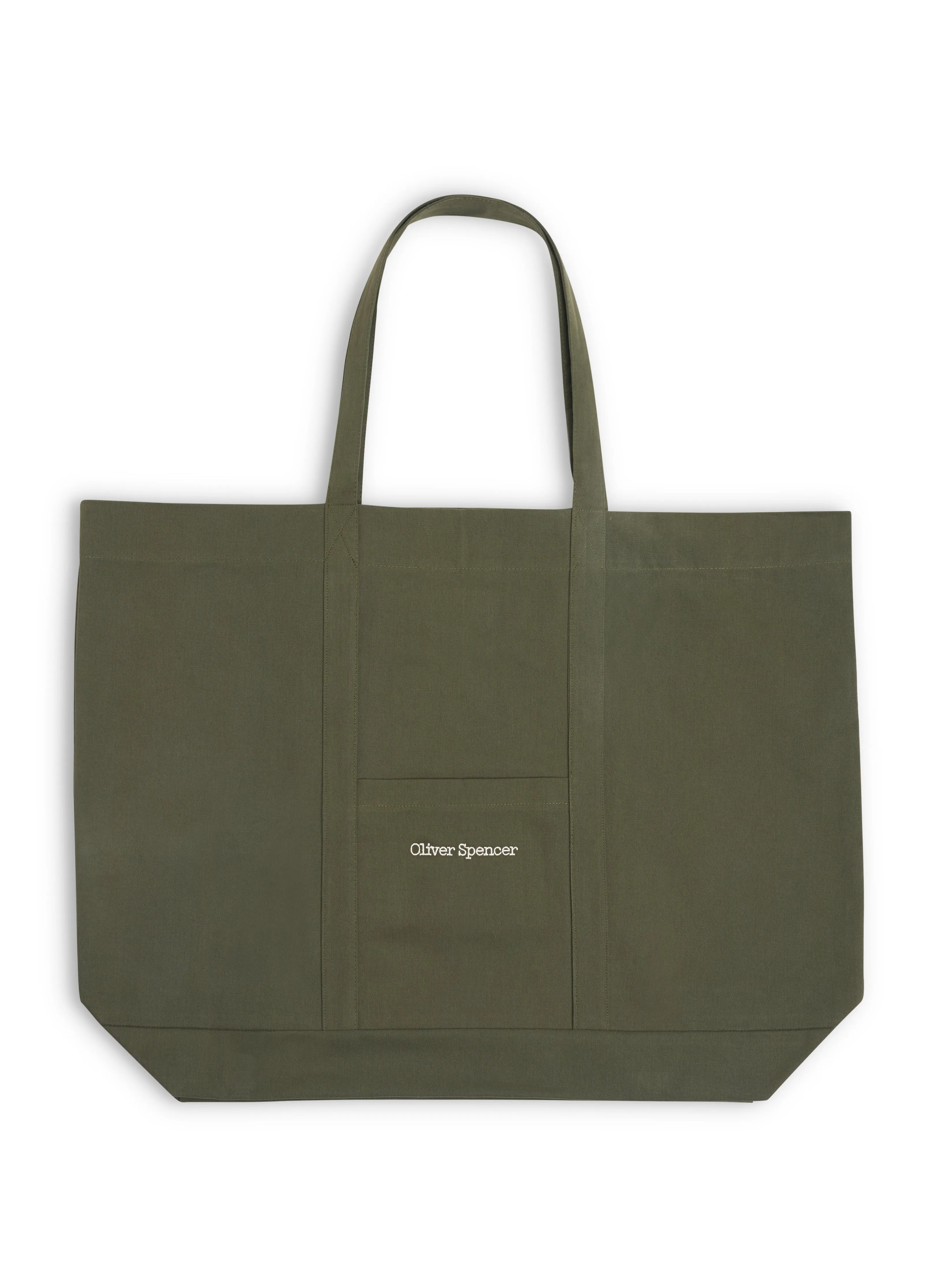 Weekend Tote Bag Cheviot Green sold by Oliver Spencer
