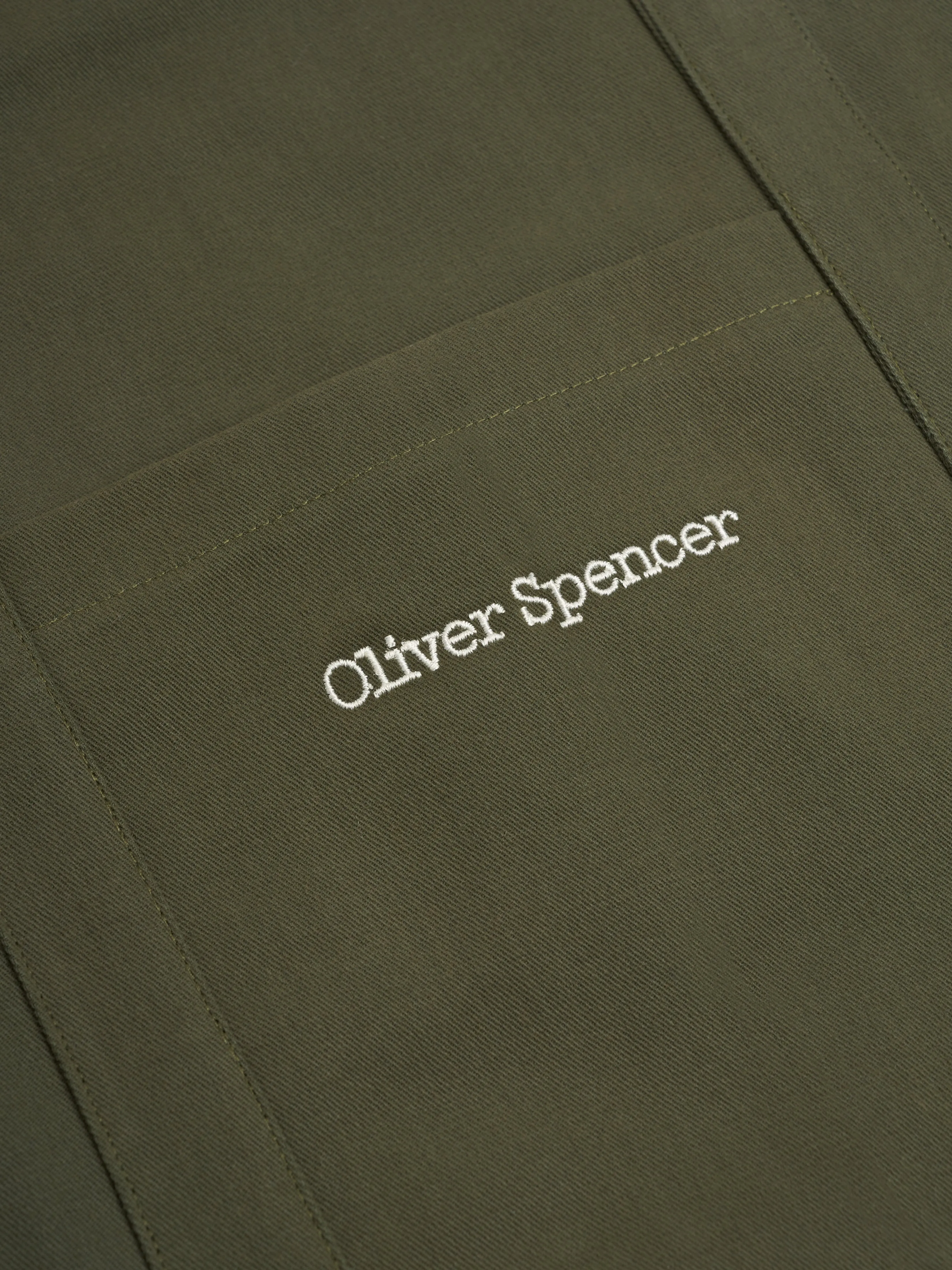Weekend Tote Bag Cheviot Green sold by Oliver Spencer product image thumbnail 2