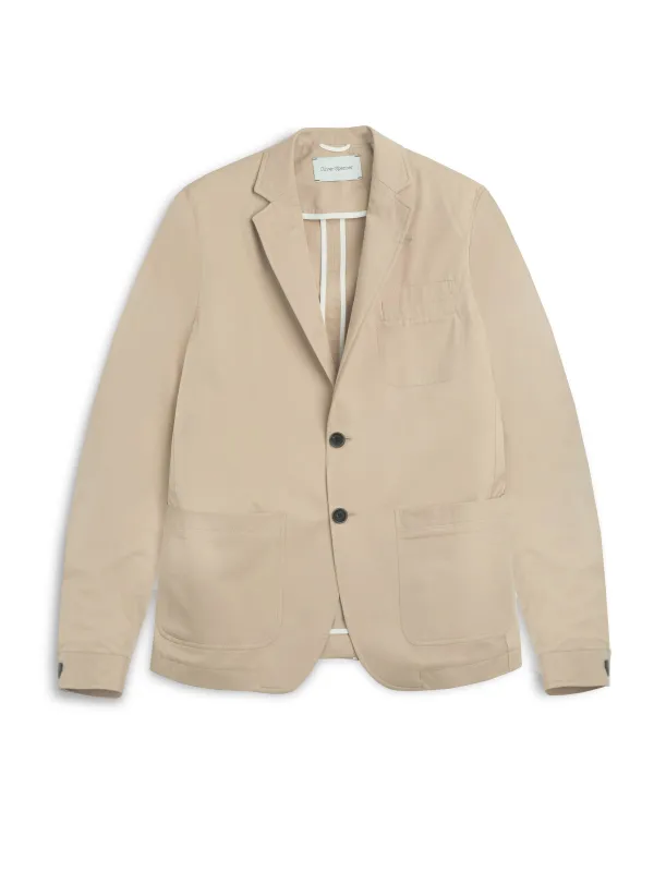 Theobald Jacket Ashdown Beige sold by Oliver Spencer