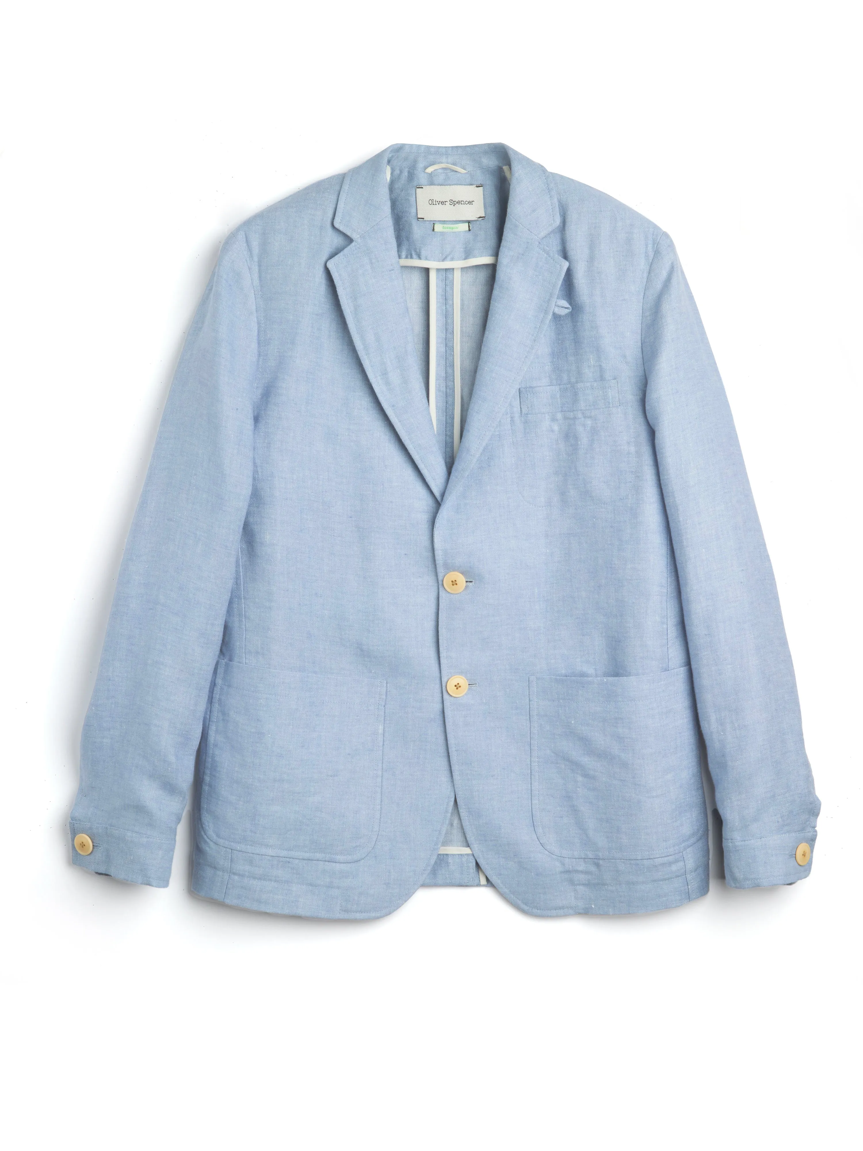 Theobald Jacket Drescher Blue sold by Oliver Spencer