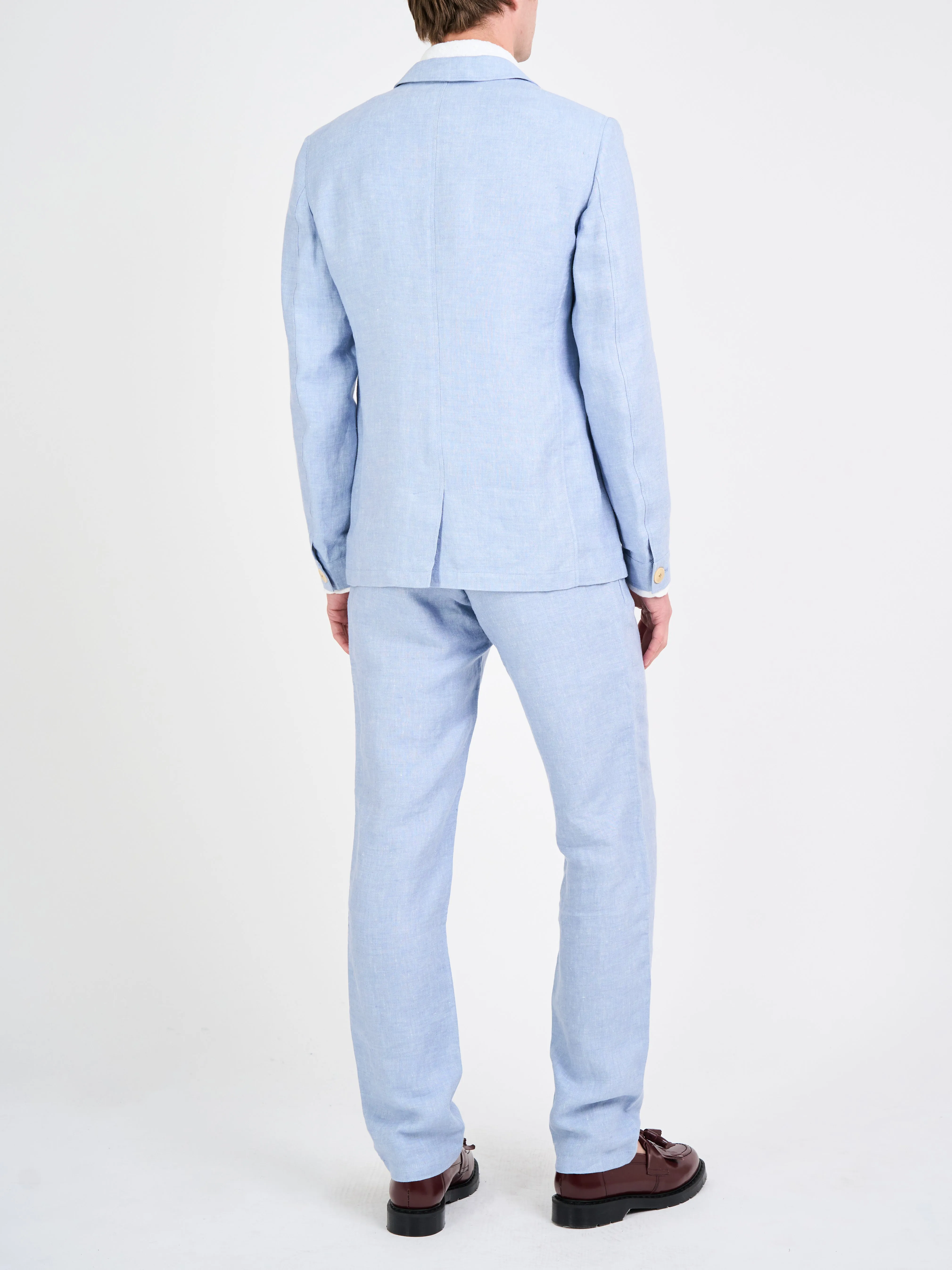 Theobald Jacket Drescher Blue sold by Oliver Spencer product image thumbnail 3