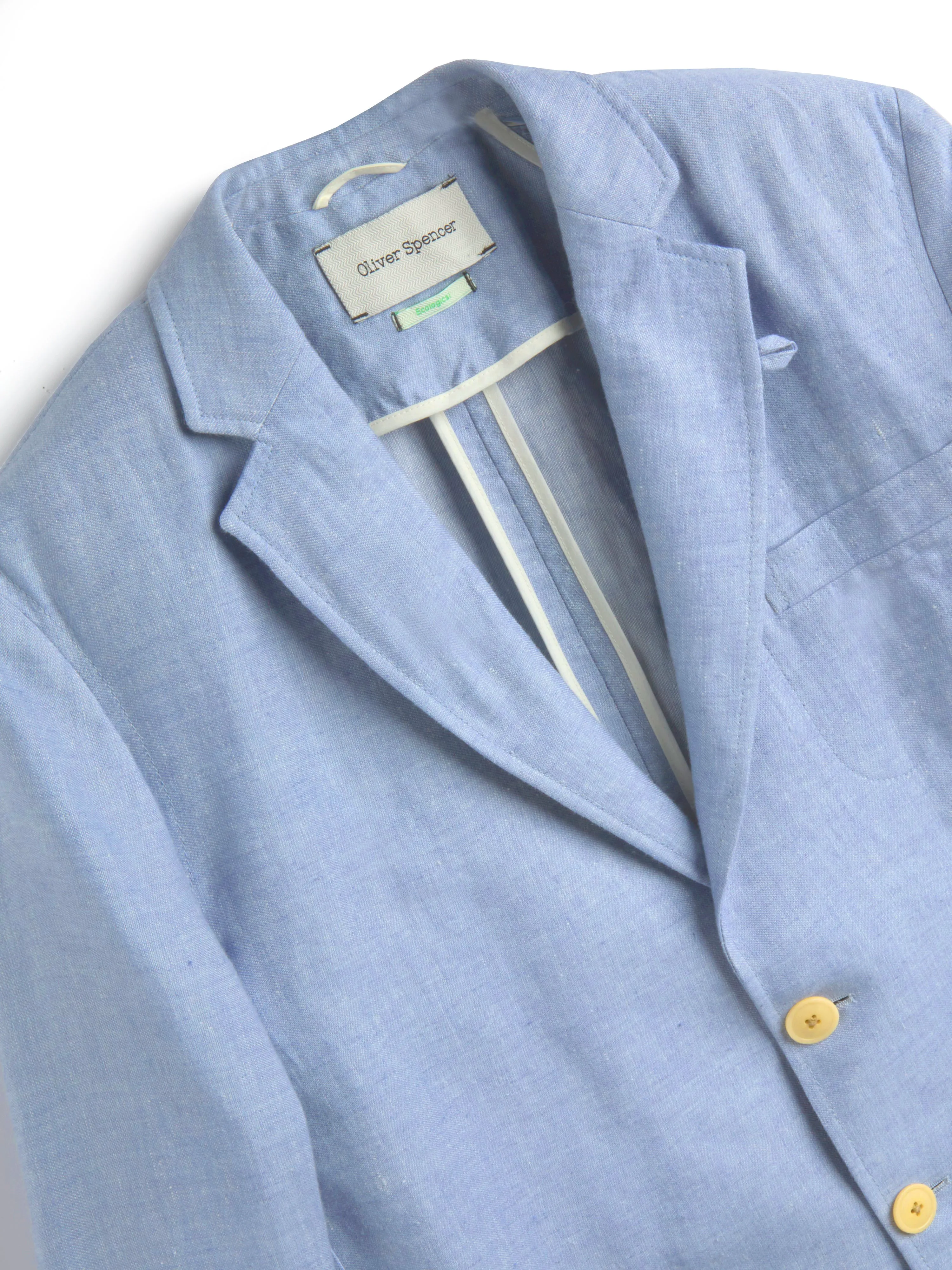 Theobald Jacket Drescher Blue sold by Oliver Spencer product image thumbnail 4