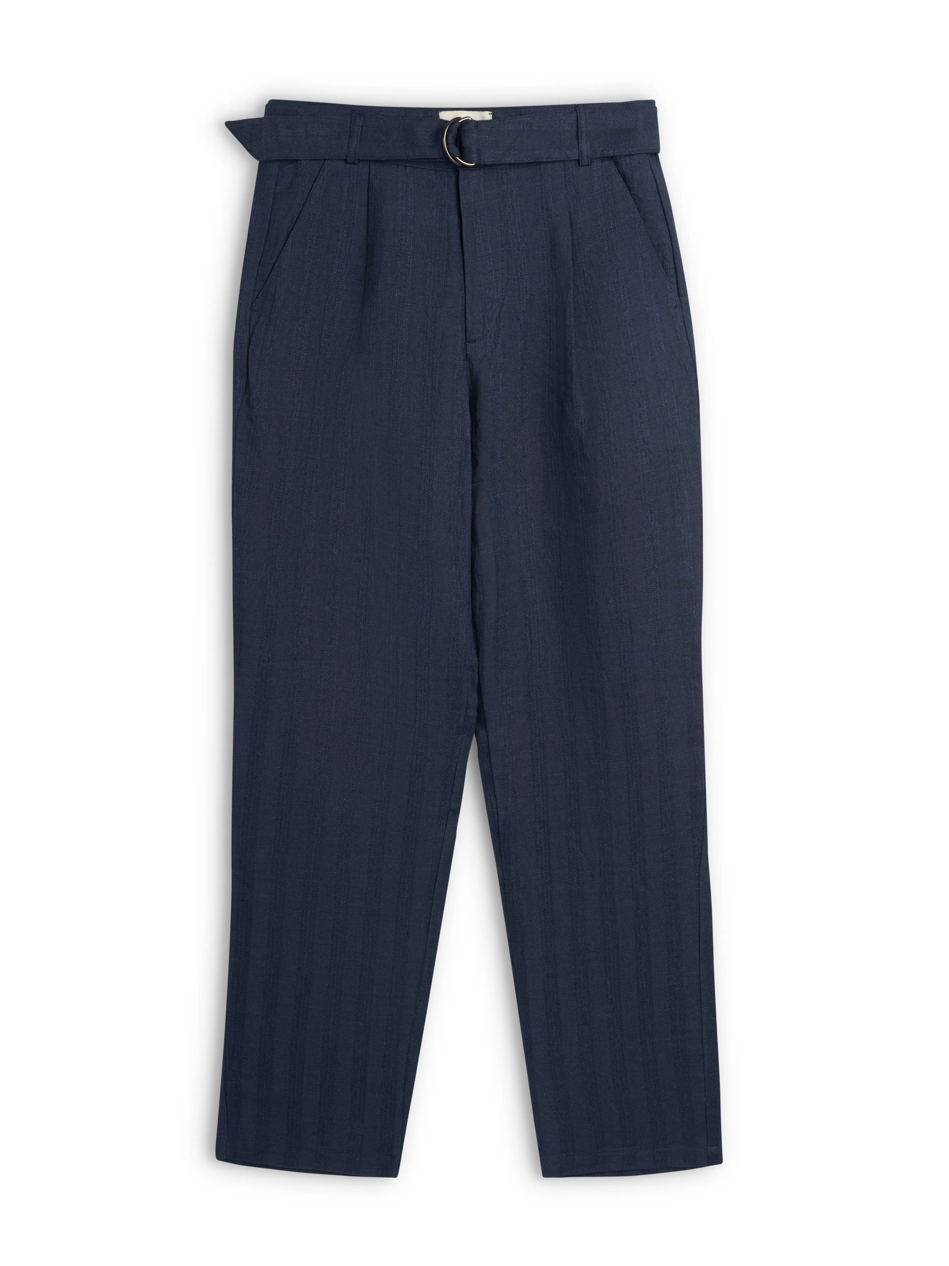 Belted Trousers Arnold Navy sold by Oliver Spencer