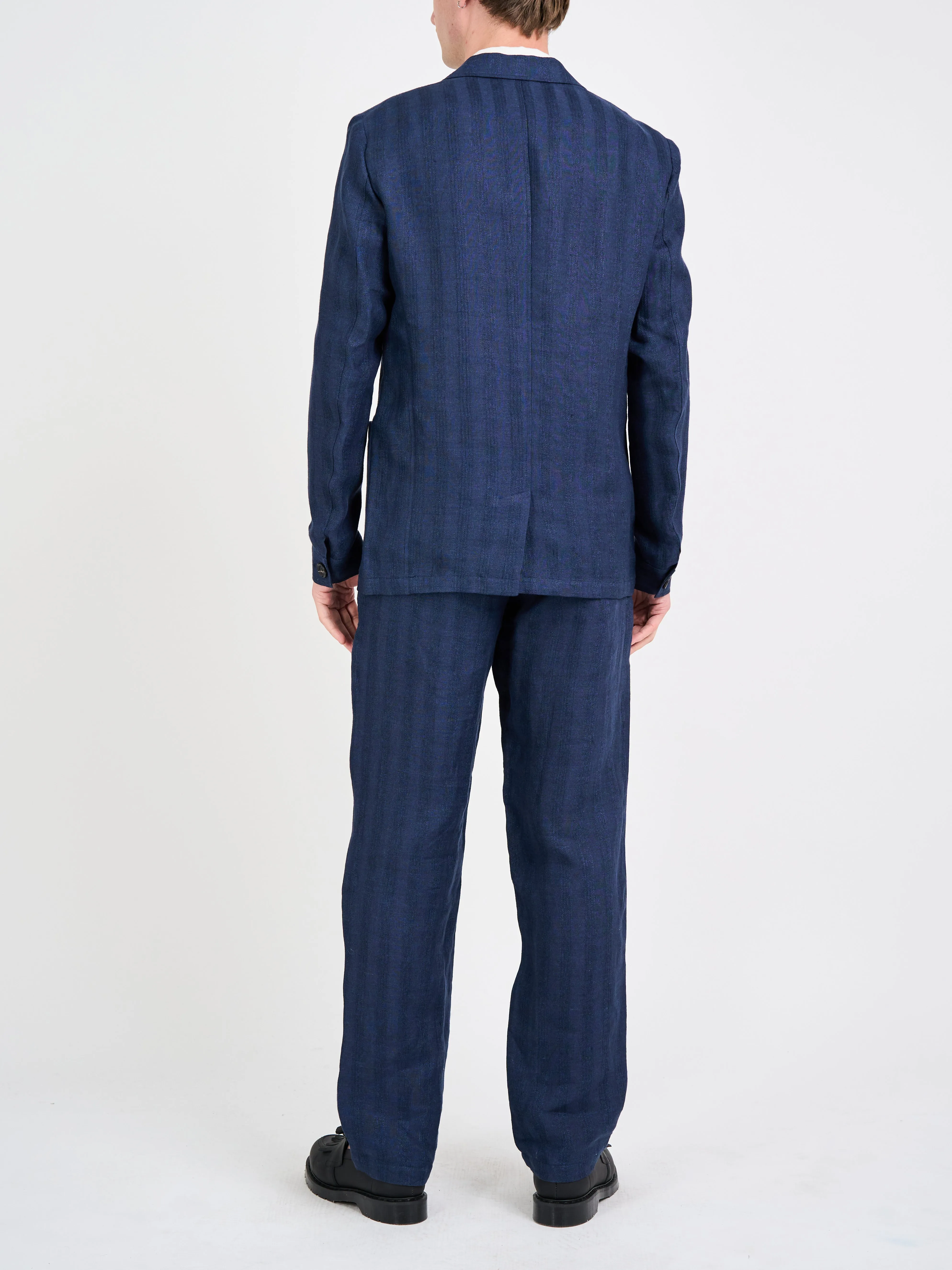 Arnold Navy Laurel Suit sold by Oliver Spencer product image thumbnail 3