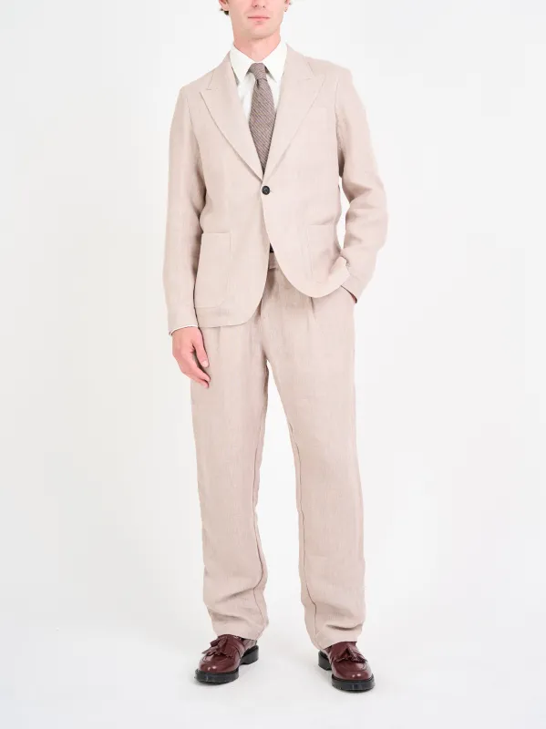 Southwell Pink Laurel Suit sold by Oliver Spencer