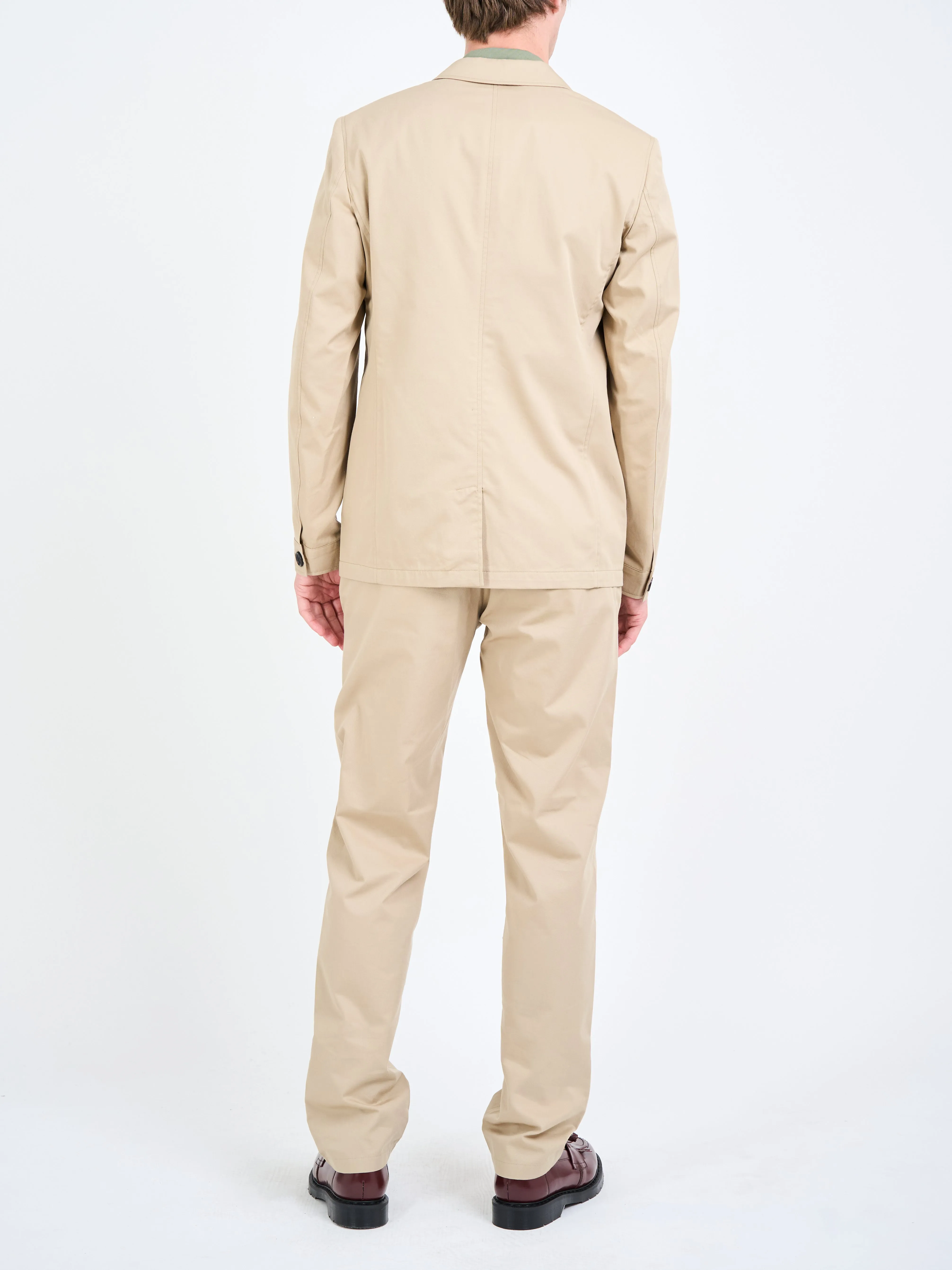 Ashdown Beige Theobald Suit sold by Oliver Spencer product image thumbnail 3