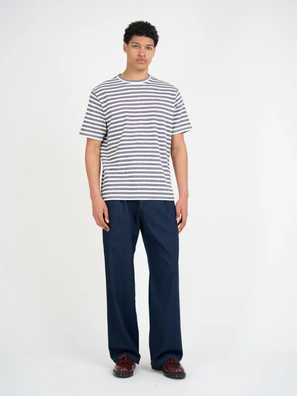 Box T-Shirt Holmes Cream/Midnight sold by Oliver Spencer