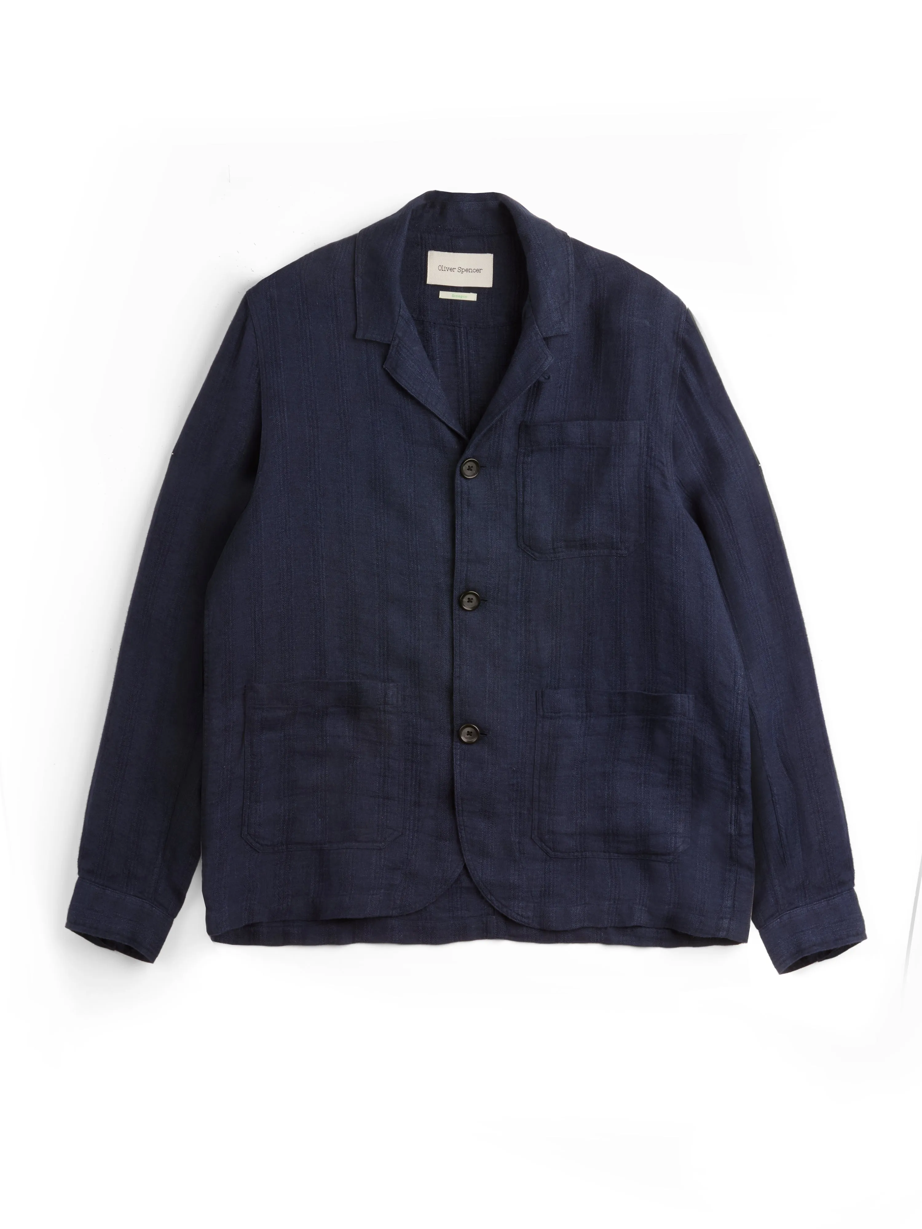 Bradwell Jacket Arnold Navy sold by Oliver Spencer