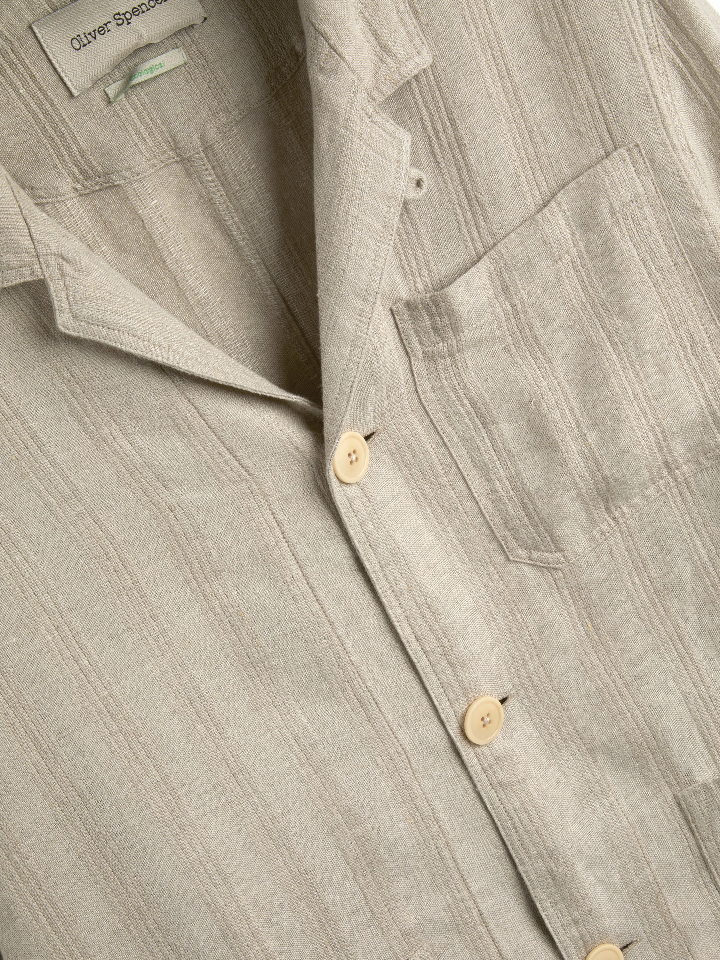 Bradwell Jacket Arnold Sand sold by Oliver Spencer product image thumbnail 3