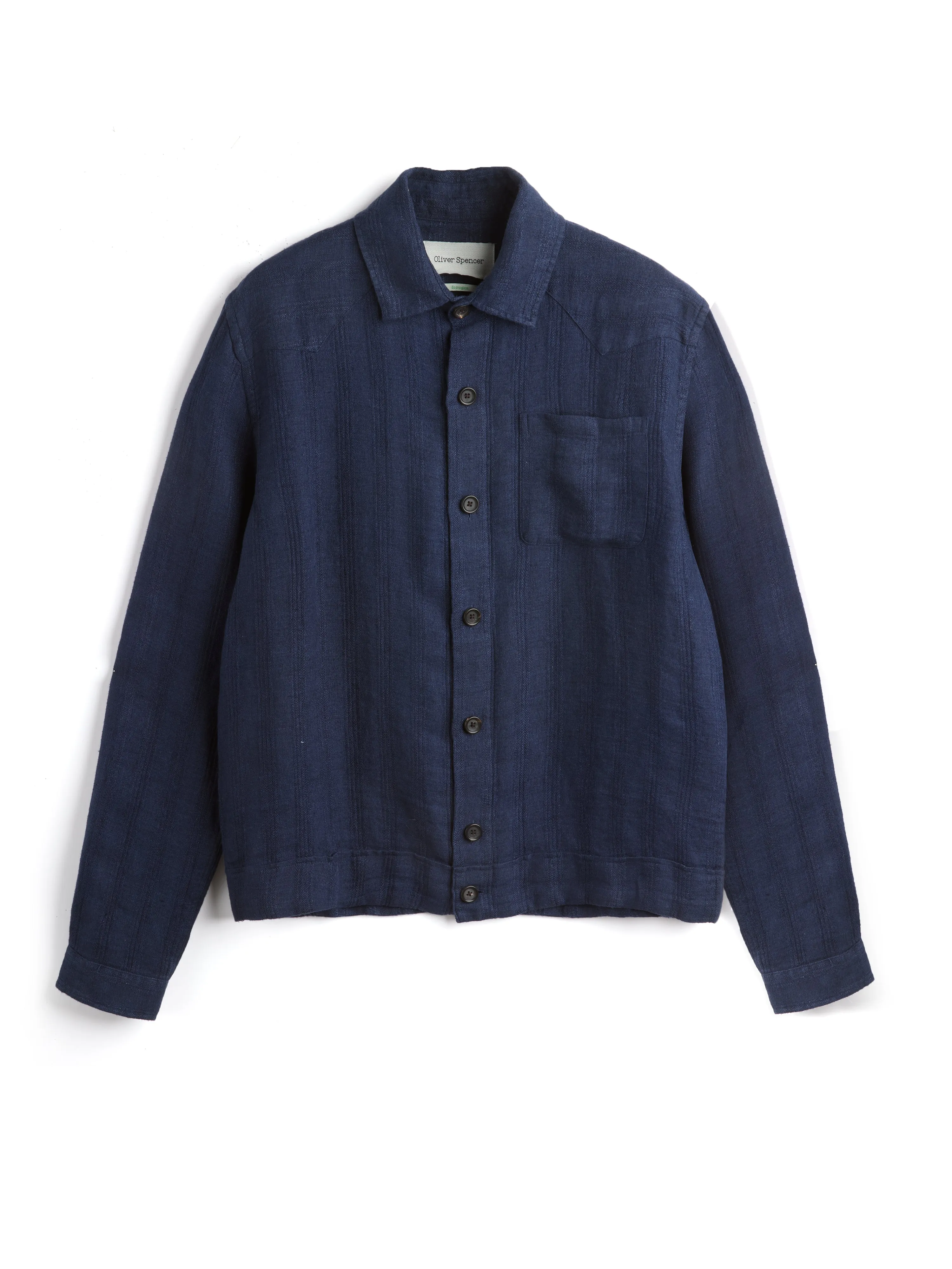 Witley Jacket Arnold Navy sold by Oliver Spencer