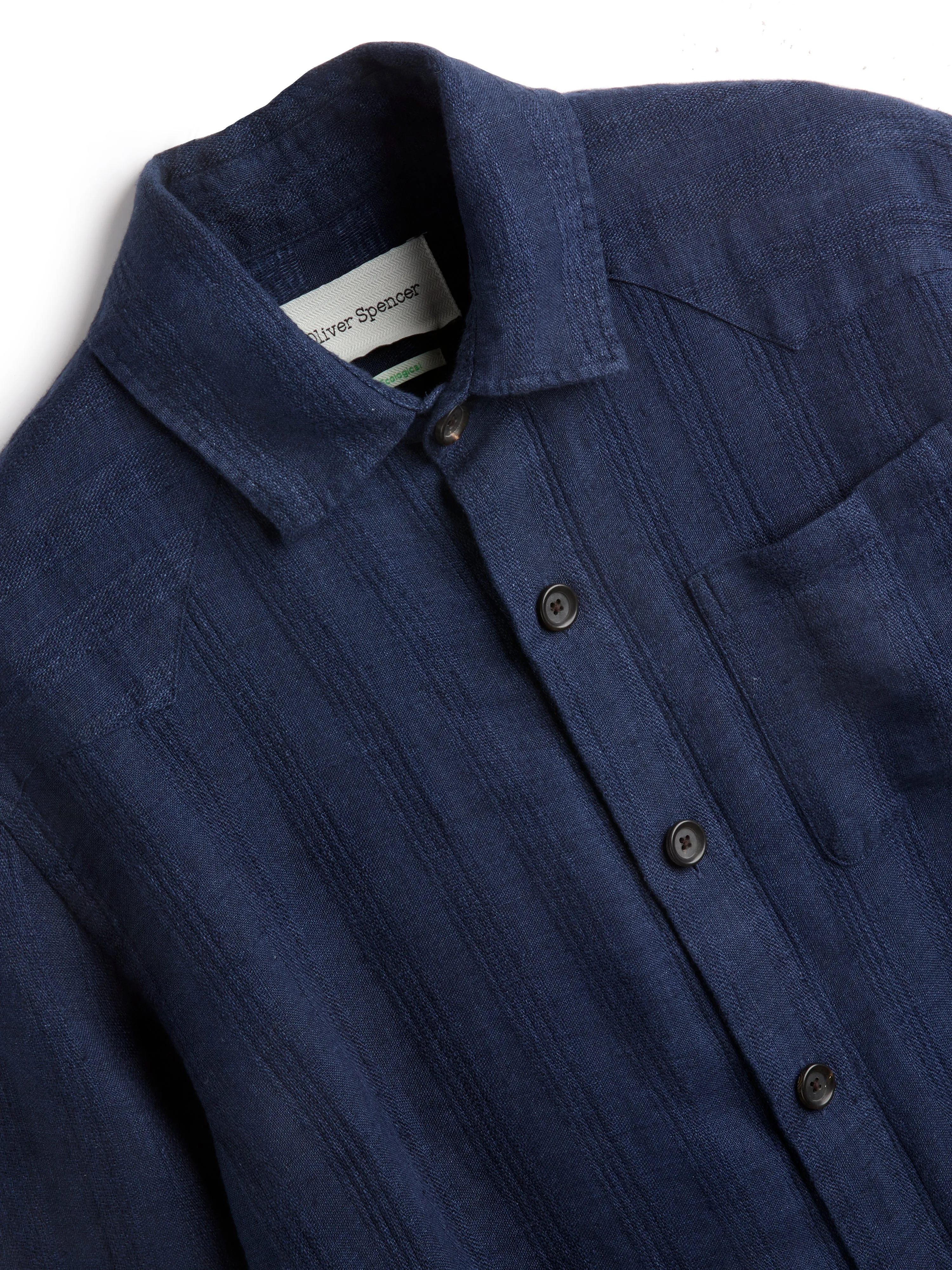 Witley Jacket Arnold Navy sold by Oliver Spencer product image thumbnail 2