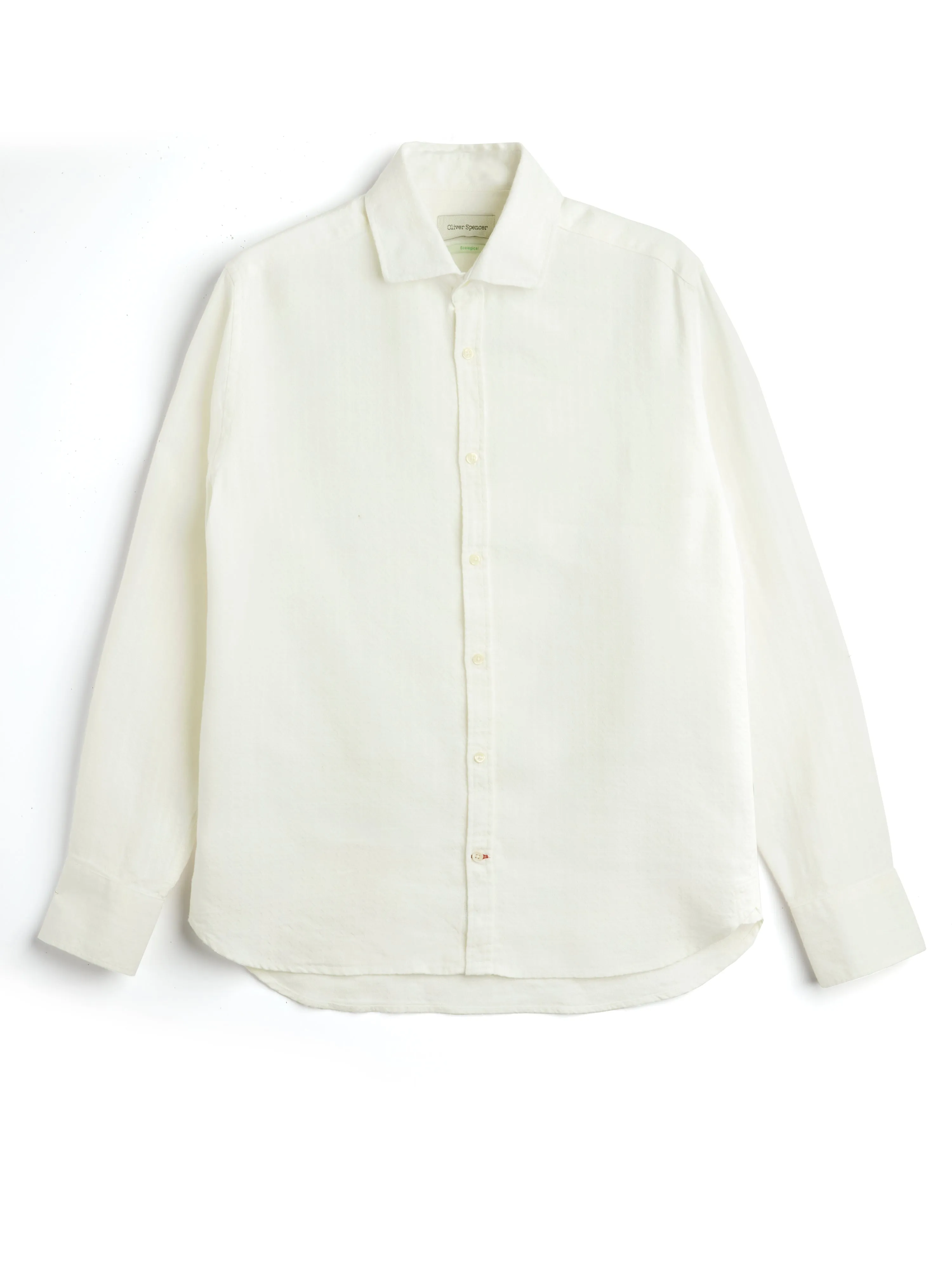 Conduit Classic Shirt Lennon Cream sold by Oliver Spencer
