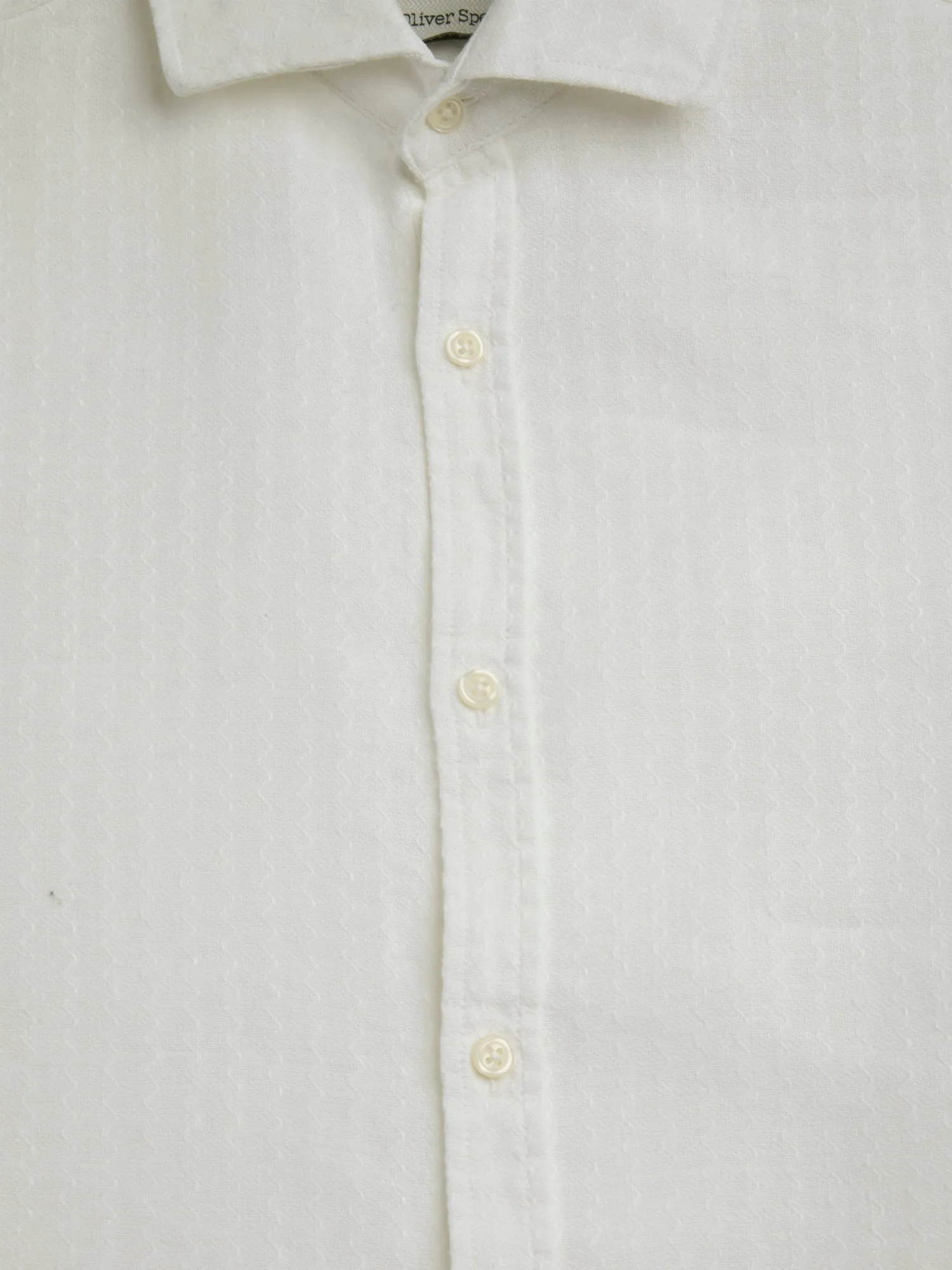 Conduit Classic Shirt Lennon Cream sold by Oliver Spencer product image thumbnail 4