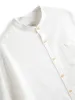 Grandad Shirt Lennon Cream sold by Oliver Spencer