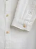Grandad Shirt Lennon Cream sold by Oliver Spencer