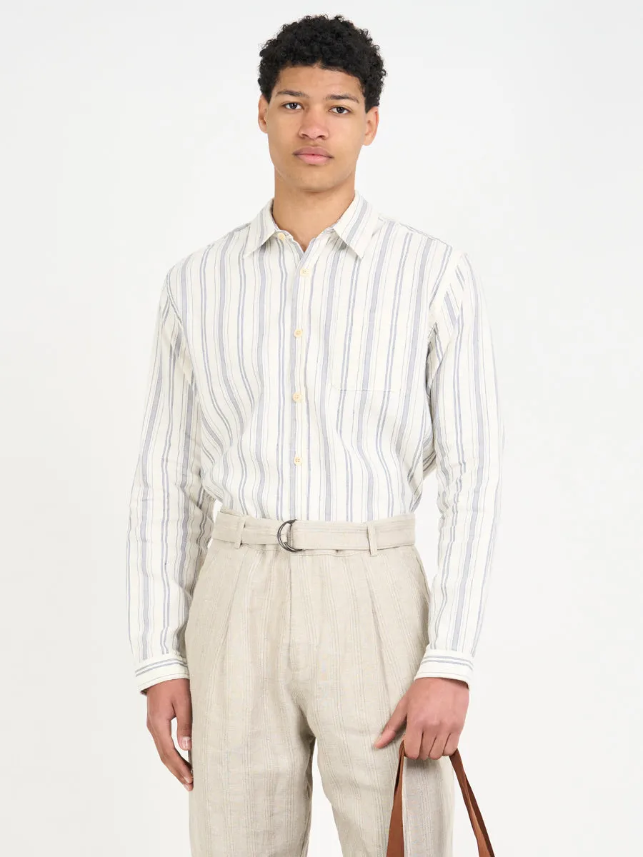 New York Special Shirt Lockwood White/Blue sold by Oliver Spencer product image thumbnail 3