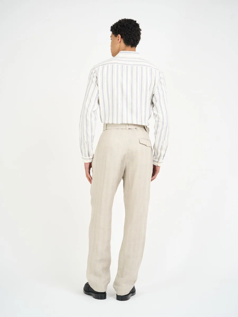 New York Special Shirt Lockwood White/Blue sold by Oliver Spencer product image thumbnail 4