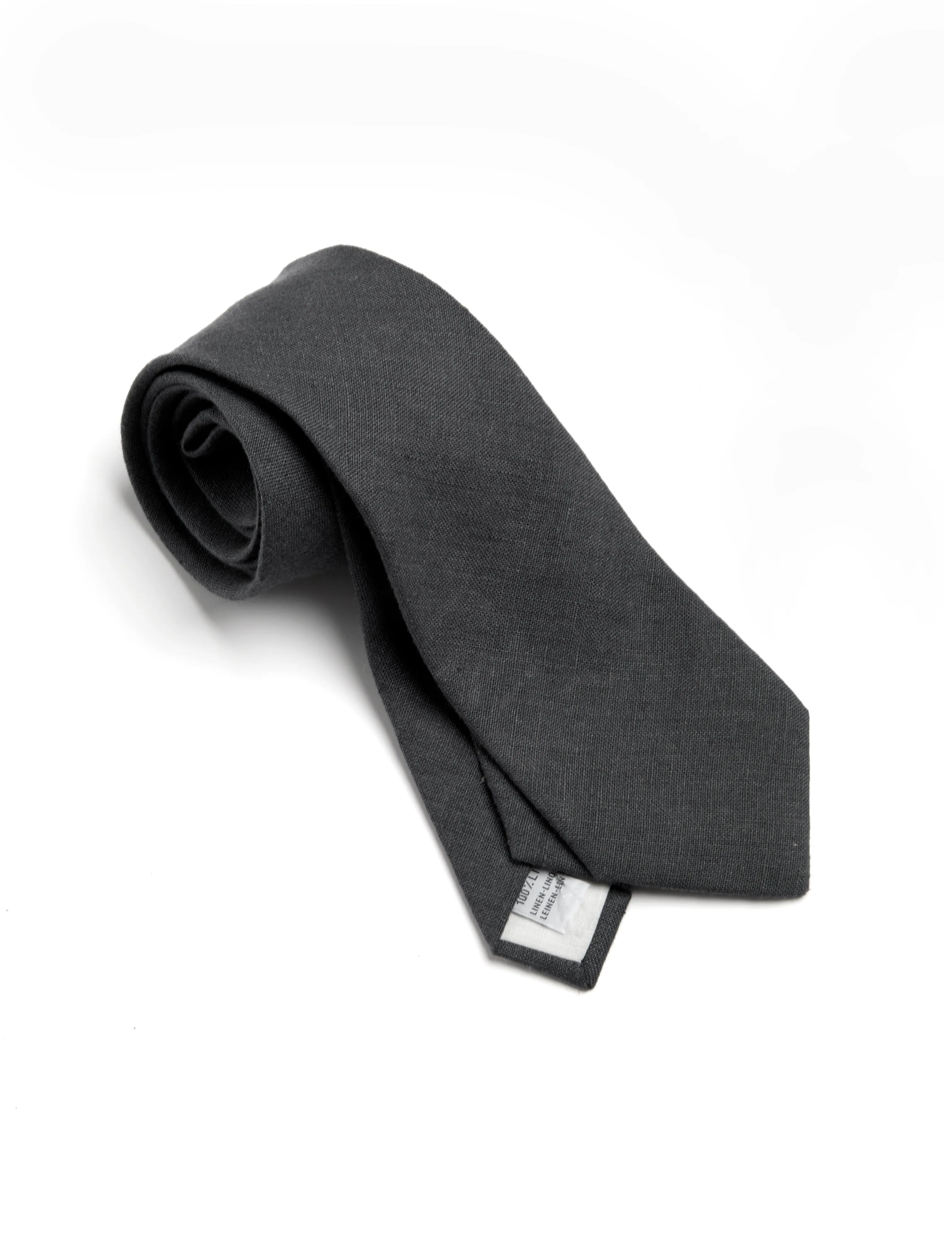 Tie Bleeker Gunmetal Grey sold by Oliver Spencer product image thumbnail 2