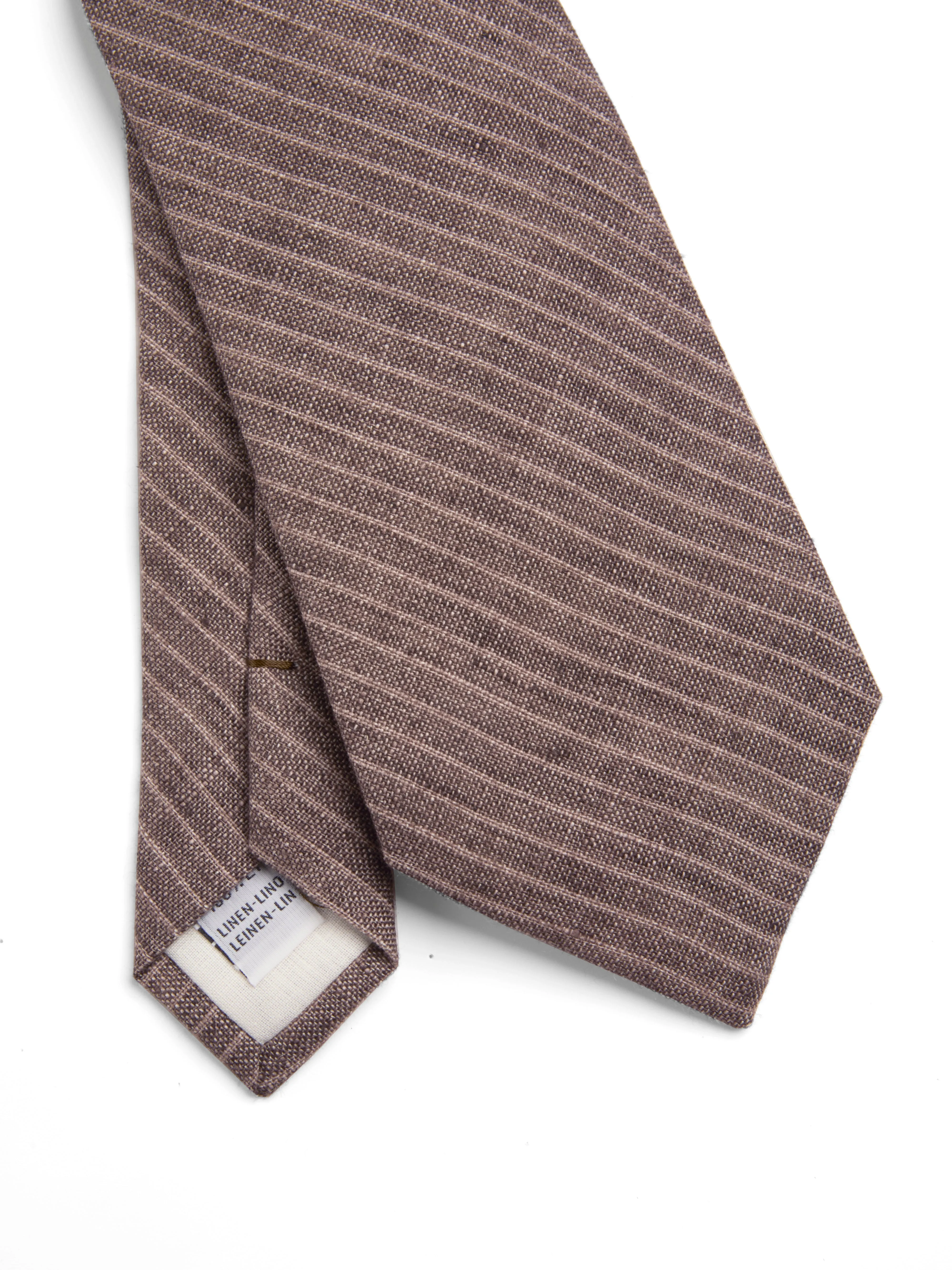 Tie Wilkins Brown/Pink sold by Oliver Spencer product image thumbnail 3