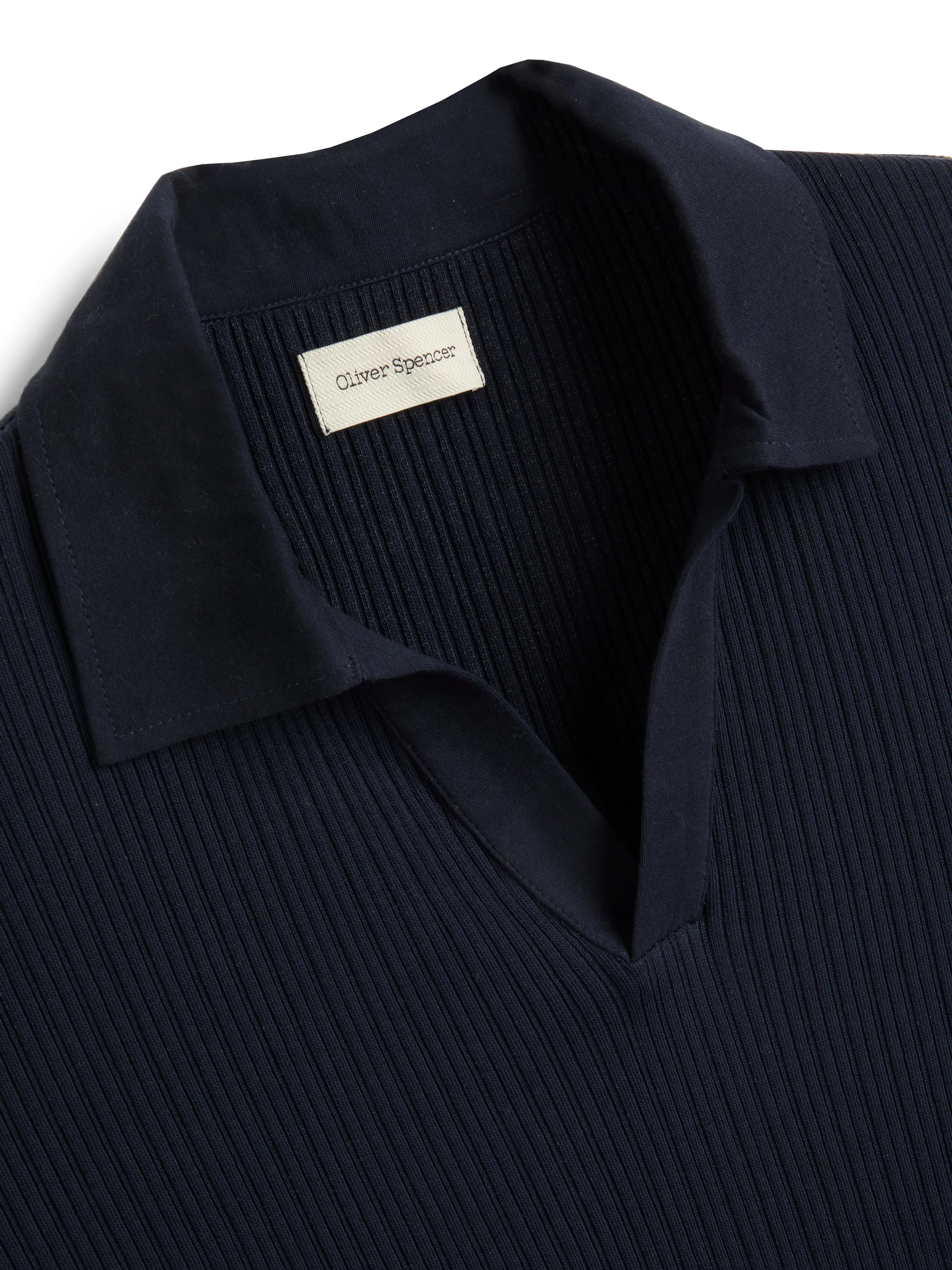 Westcott Polo Shirt Sherwin Navy sold by Oliver Spencer product image thumbnail 2