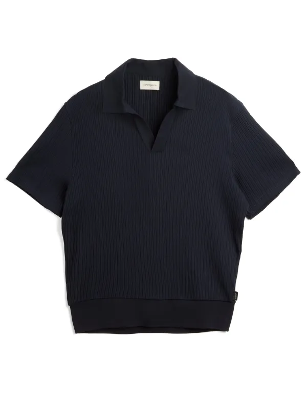 Westcott Polo Shirt Sherwin Navy made by Oliver Spencer