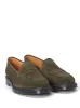 Solovair x Oliver Spencer Penny Loafer Green Suede sold by Oliver Spencer