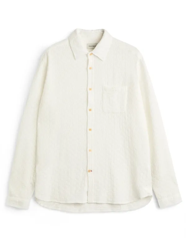 New York Special Shirt Garson White sold by Oliver Spencer