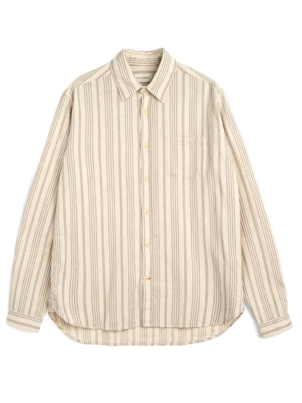 New York Special Shirt Pickman Sand sold by Oliver Spencer