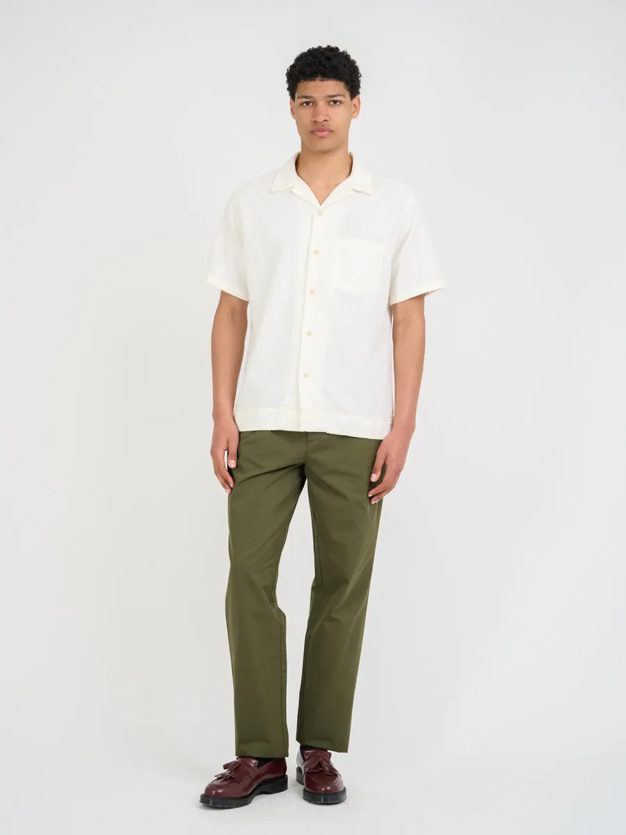 Havana Short Sleeve Shirt Draper Cream sold by Oliver Spencer product image thumbnail 2