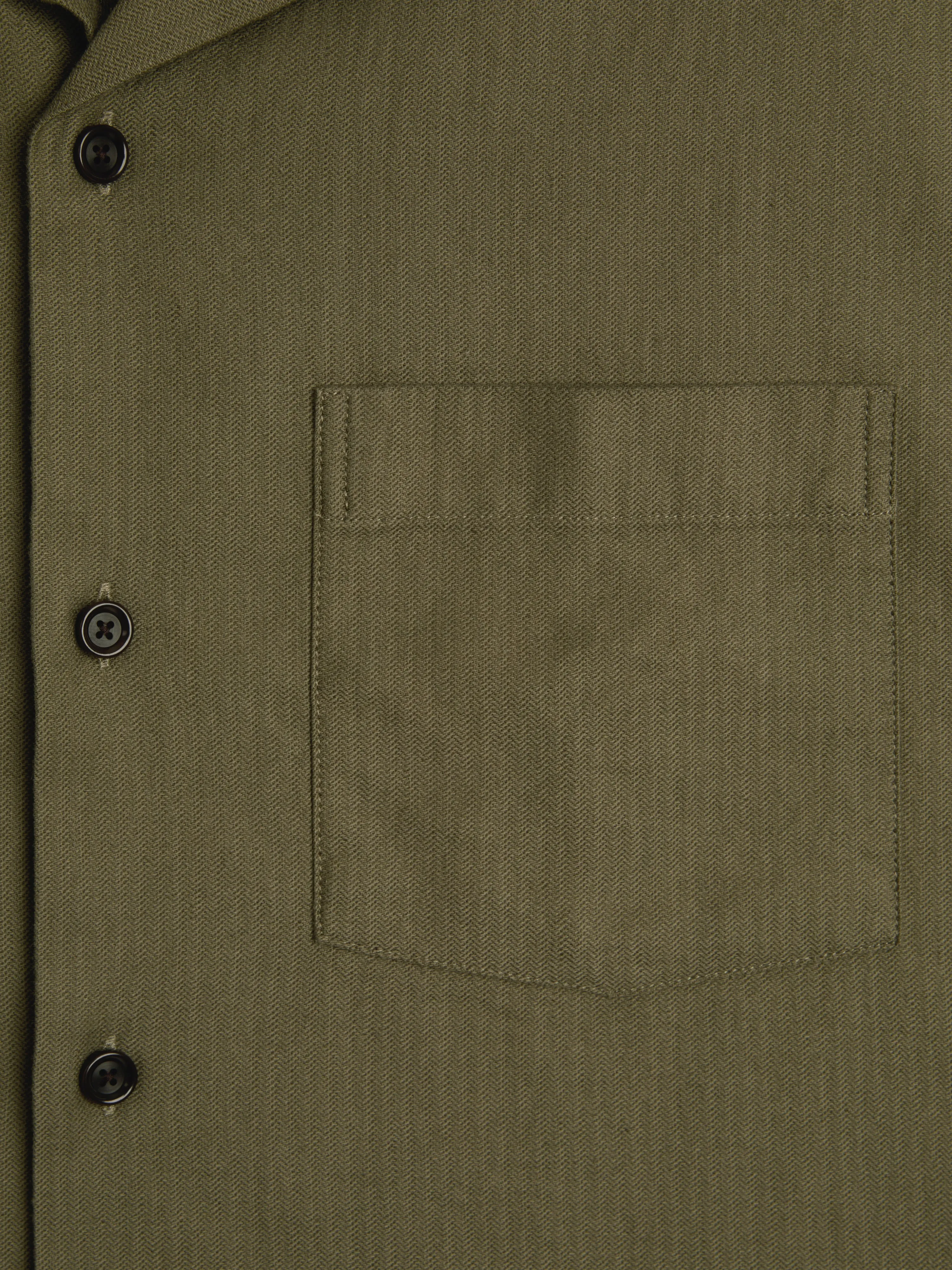 Havana Short Sleeve Shirt Eastman Green sold by Oliver Spencer product image thumbnail 5