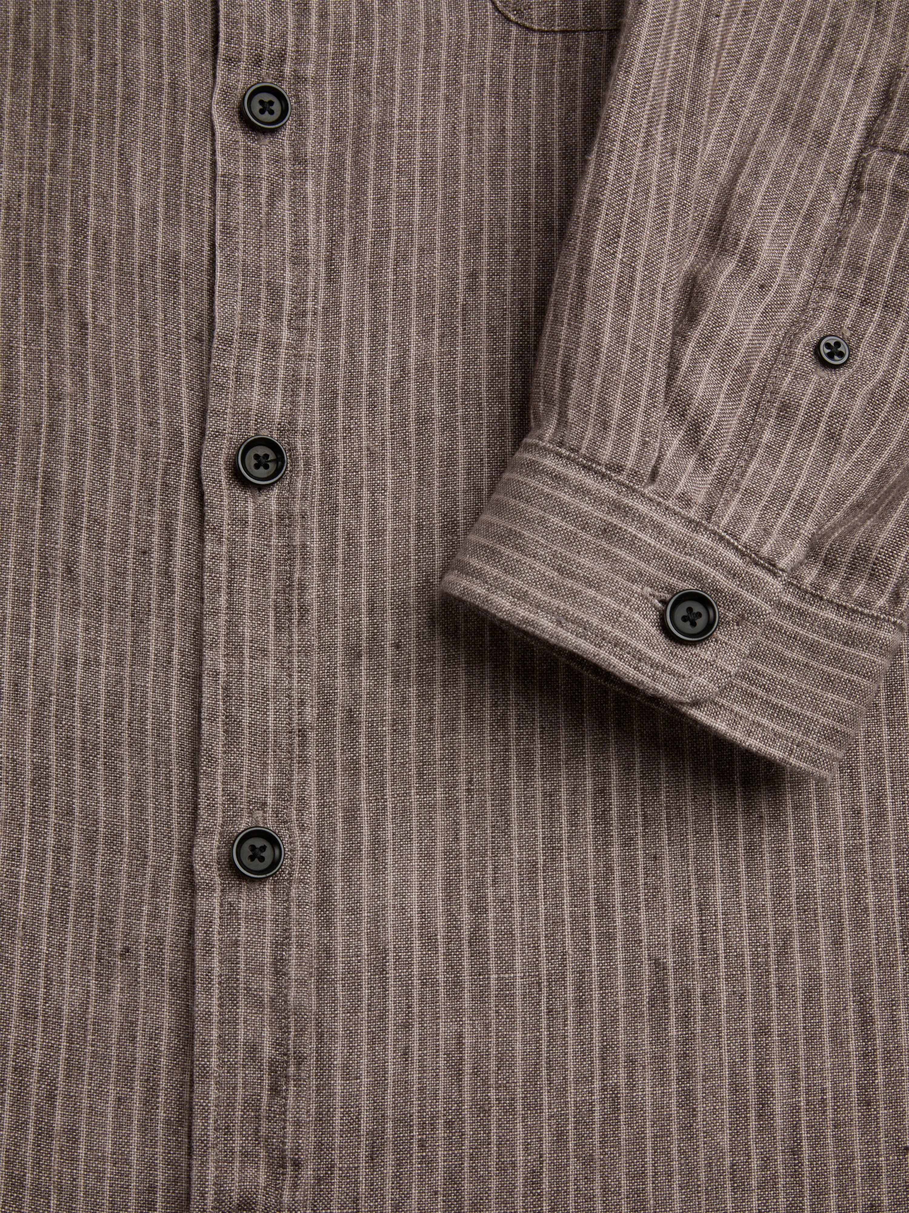 New York Special Shirt Wilkins Brown/Pink sold by Oliver Spencer product image thumbnail 5