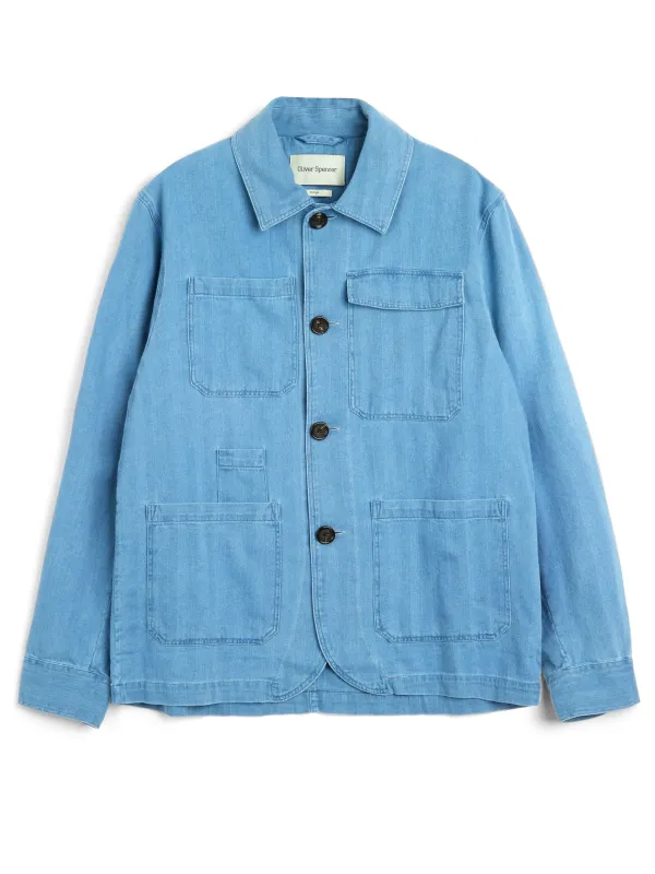 Hythe Jacket Bosworth Indigo sold by Oliver Spencer