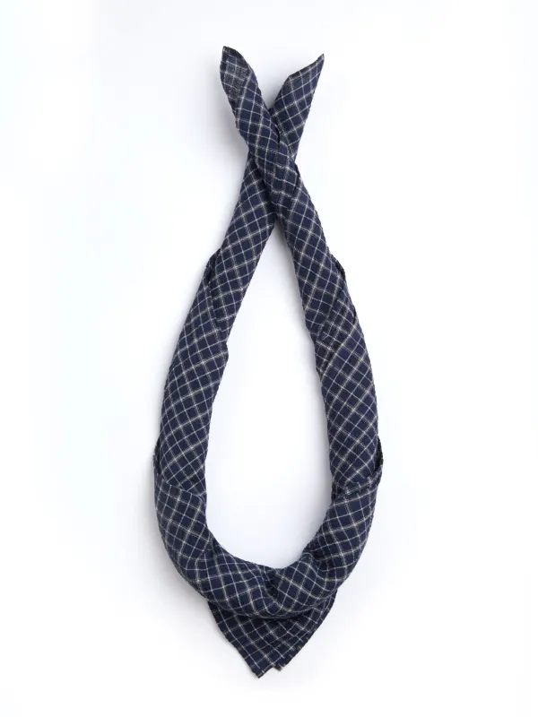 Neckerchief Priory Navy made by Oliver Spencer
