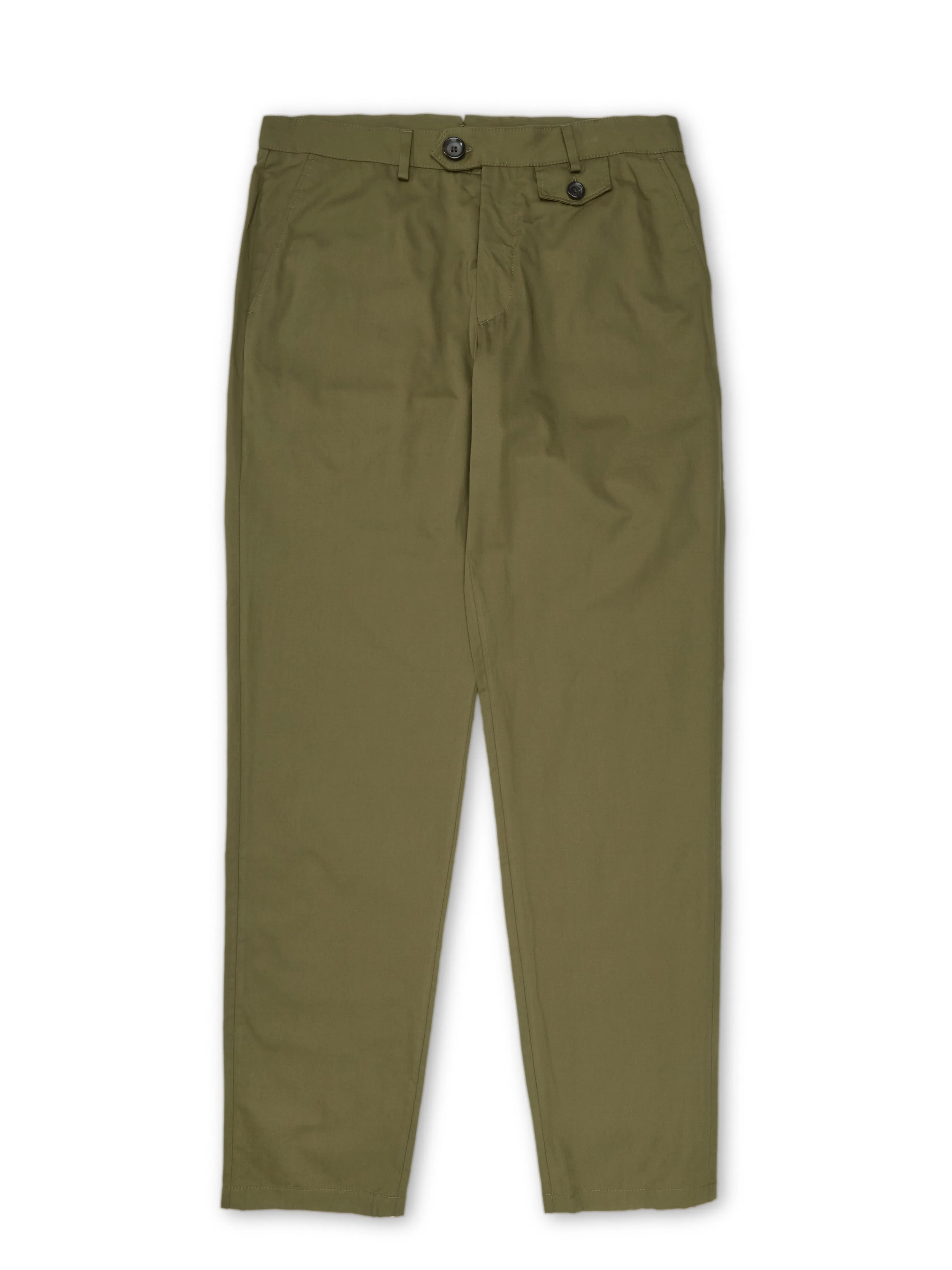 Fishtail Trousers Ashdown Green sold by Oliver Spencer