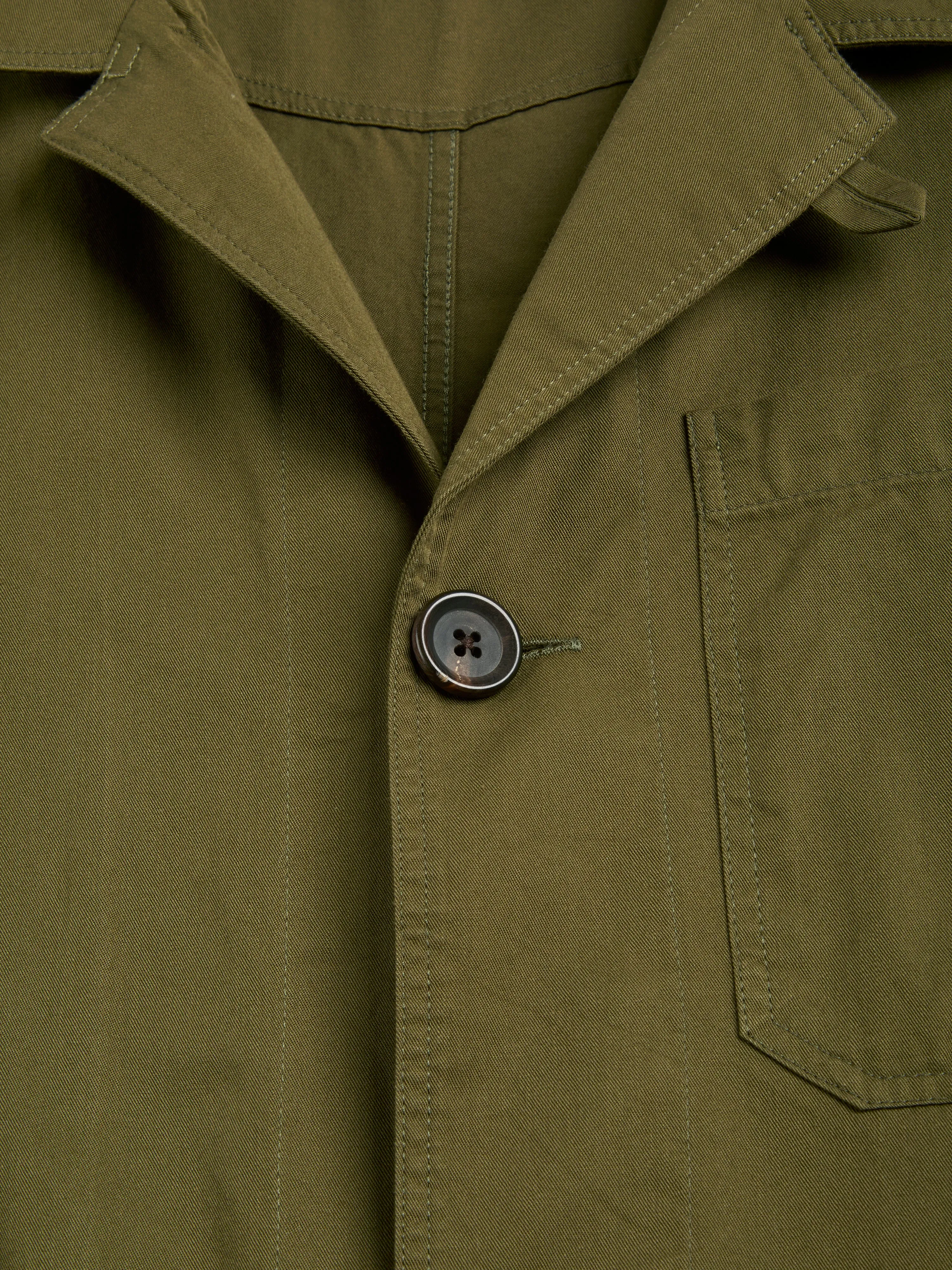 Bradwell Jacket Ashdown Green sold by Oliver Spencer product image thumbnail 4
