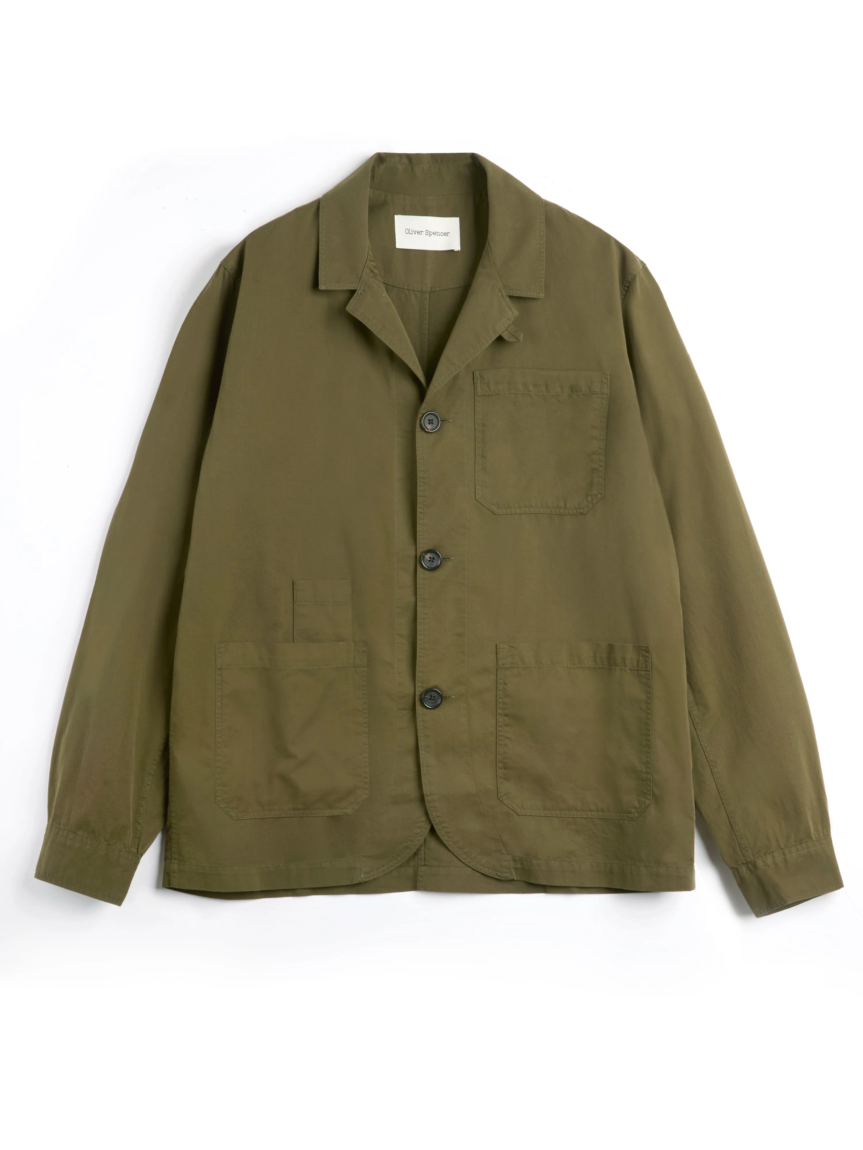 Bradwell Jacket Ashdown Green sold by Oliver Spencer