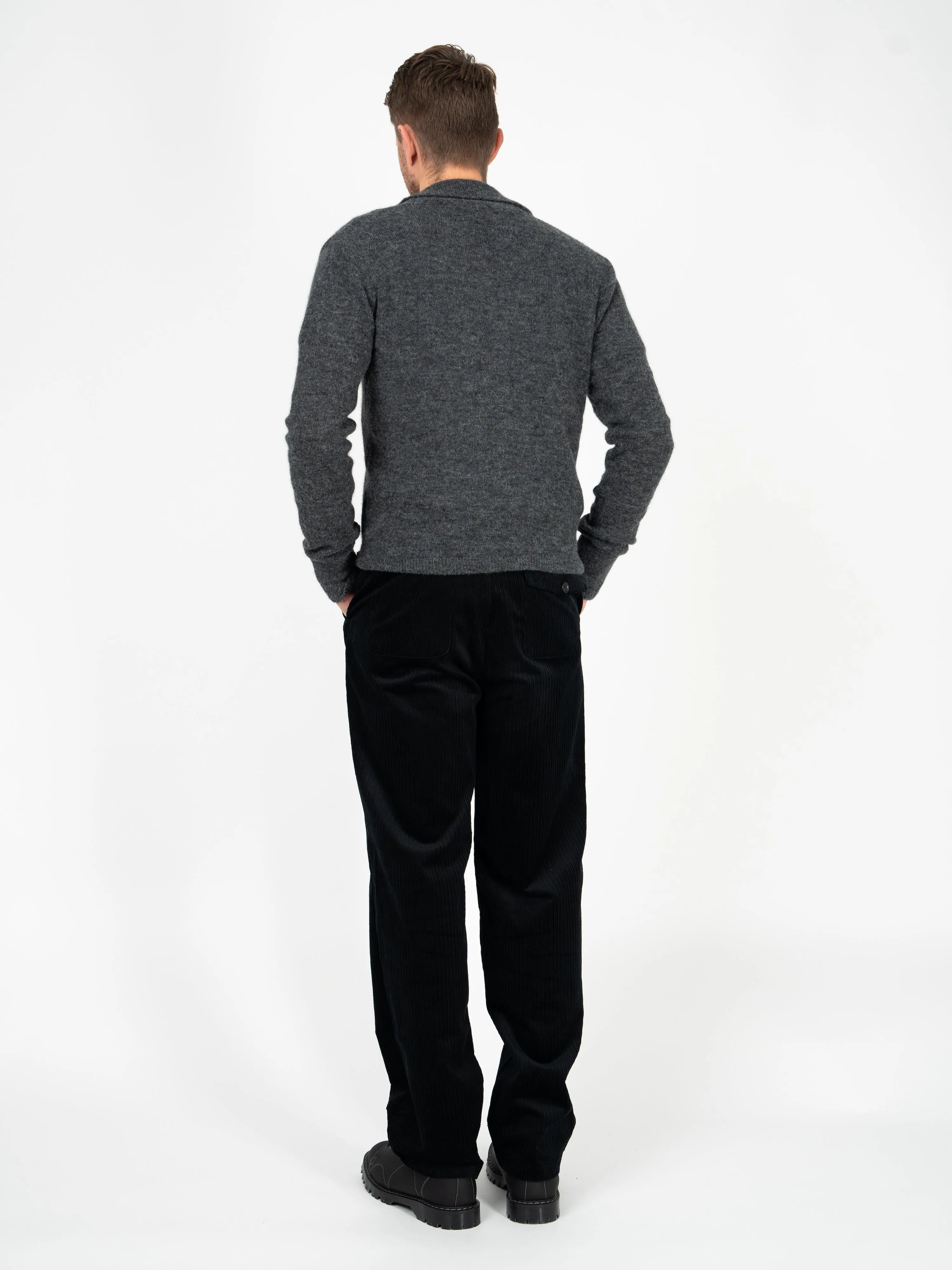 Britten Knitted Cardigan Rosen Grey sold by Oliver Spencer product image thumbnail 3