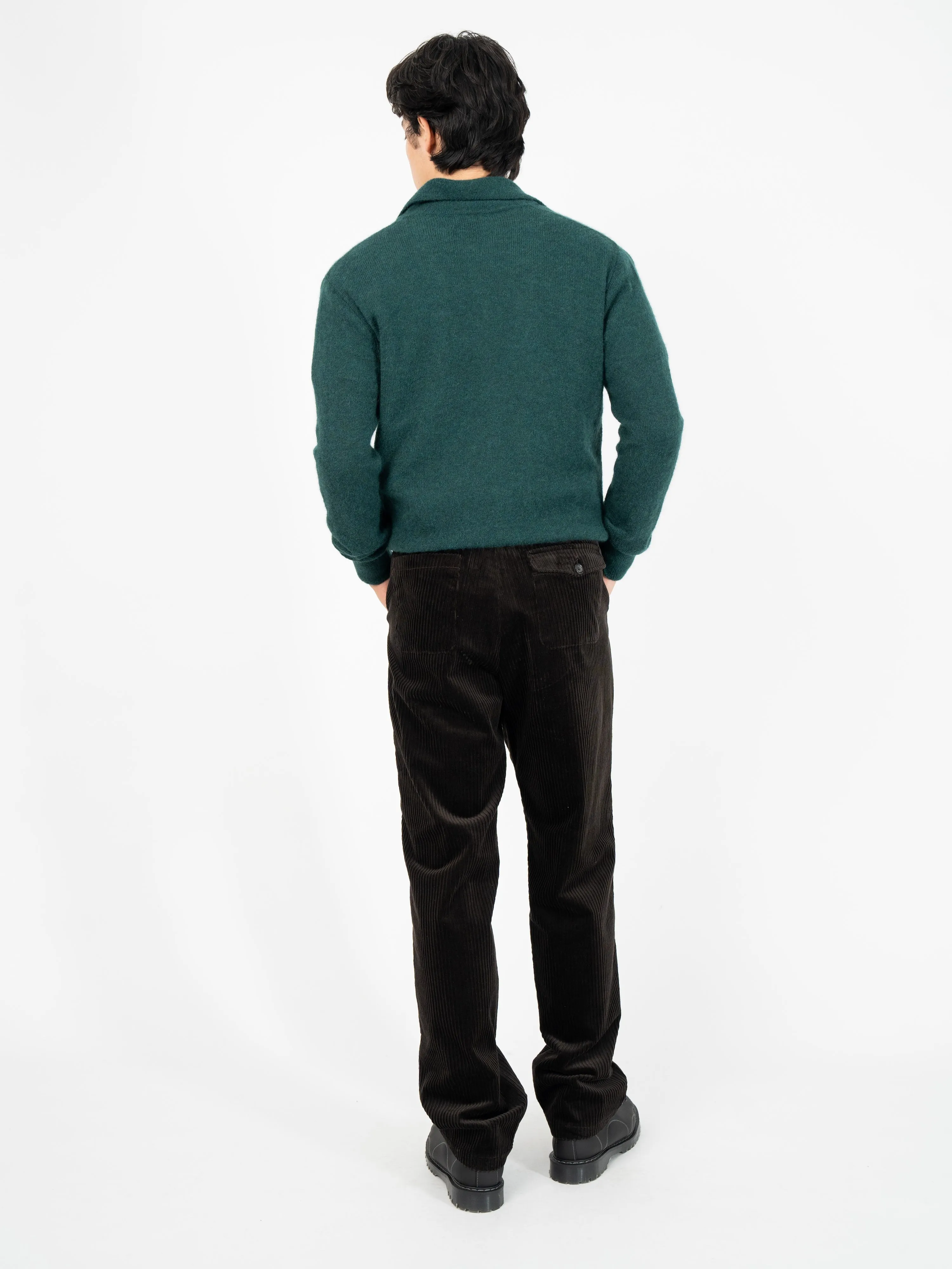 Britten Knitted Cardigan Rosen Green sold by Oliver Spencer product image thumbnail 3