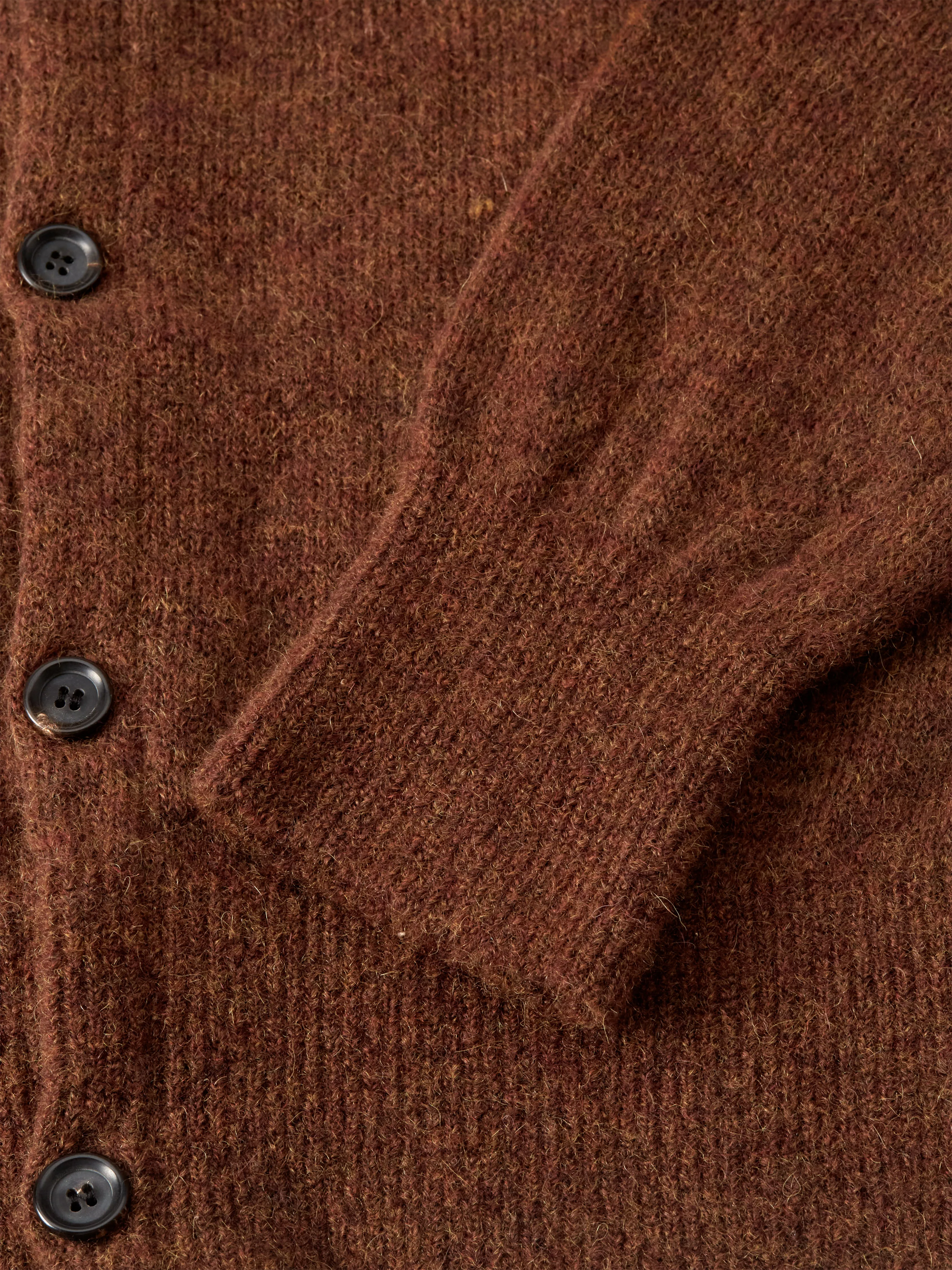 Britten Knitted Cardigan Rosen Brown sold by Oliver Spencer product image thumbnail 5