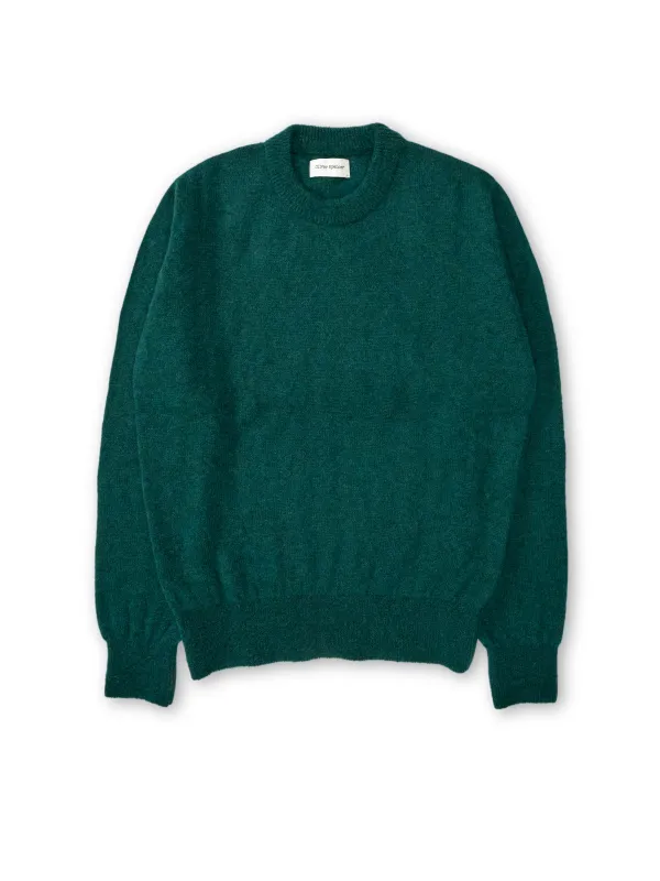Blenheim Jumper Rosen Green sold by Oliver Spencer