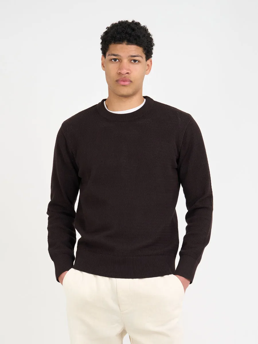 Blenheim Jumper Nicholson Brown sold by Oliver Spencer product image thumbnail 3